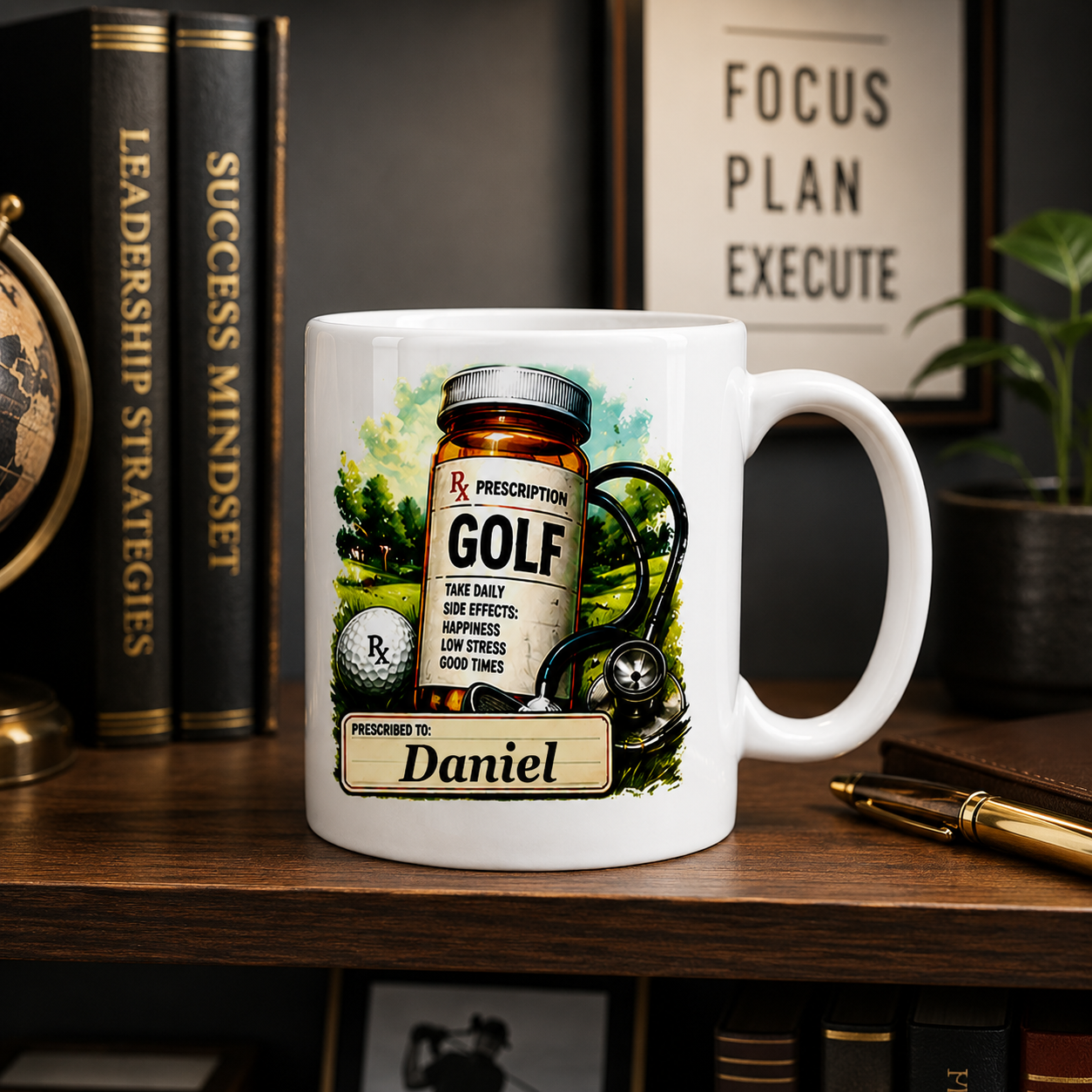 Custom Coffee Mug | Golf Office Decor