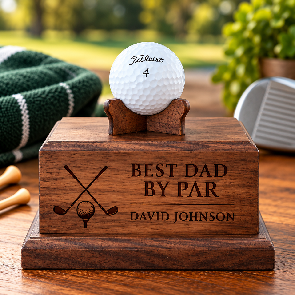 Best Dad by Par Golf Gift
