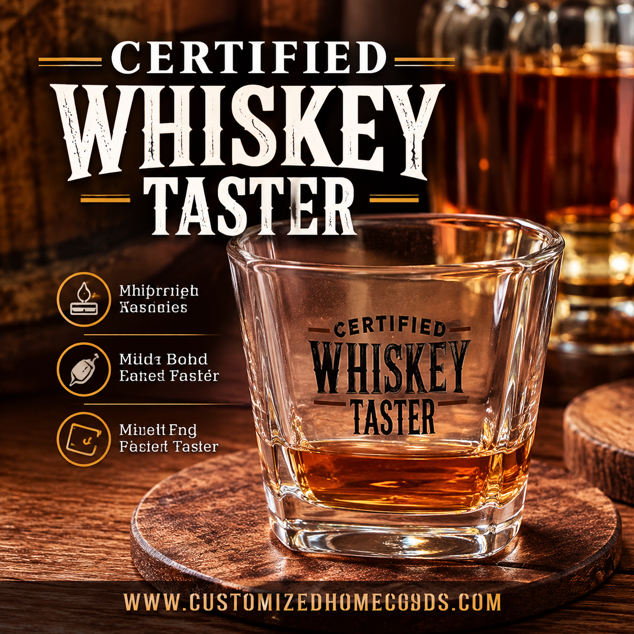 Gift for whiskey drinker