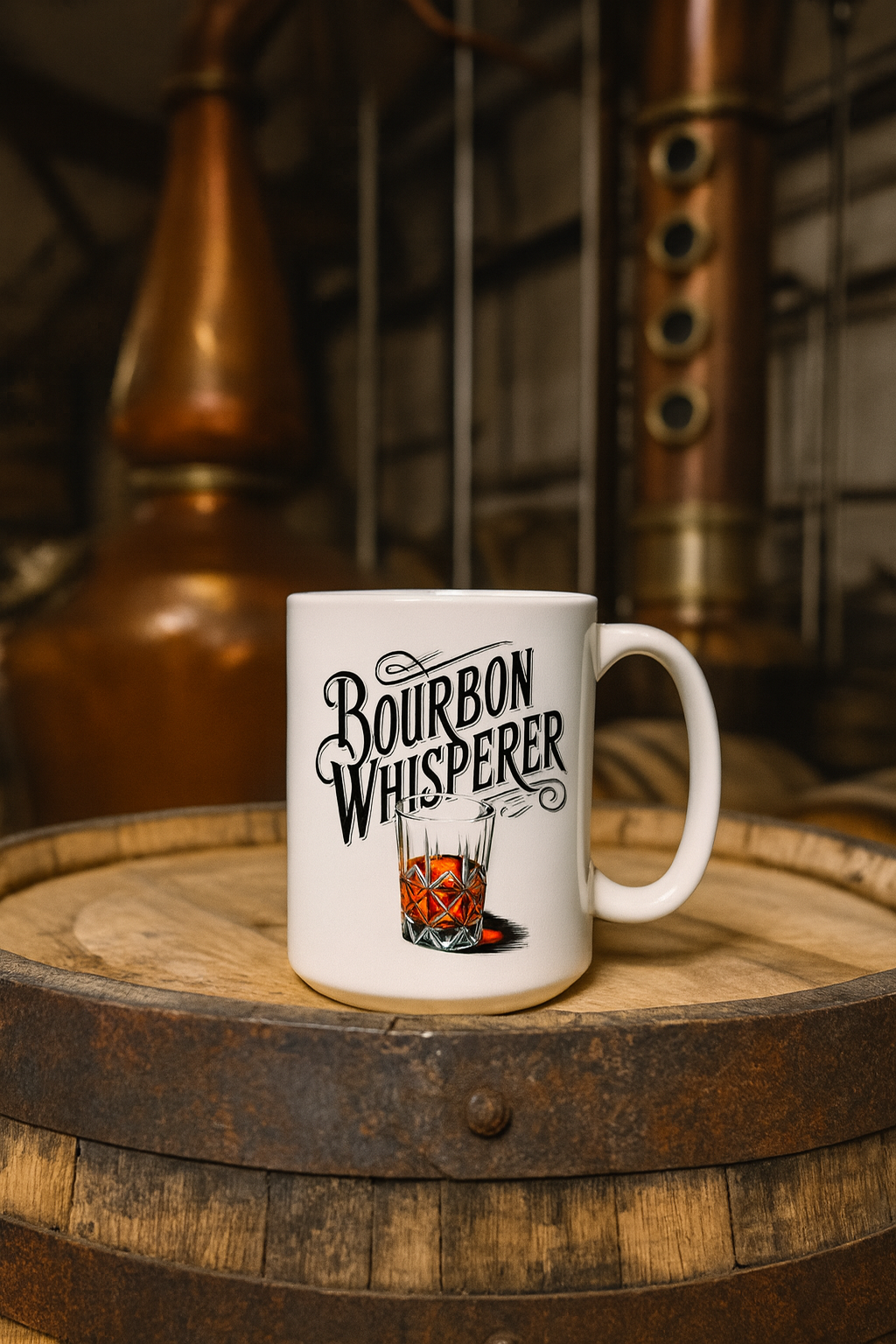 Bourbon Whisperer at the Distillery | Bourn drinker mug