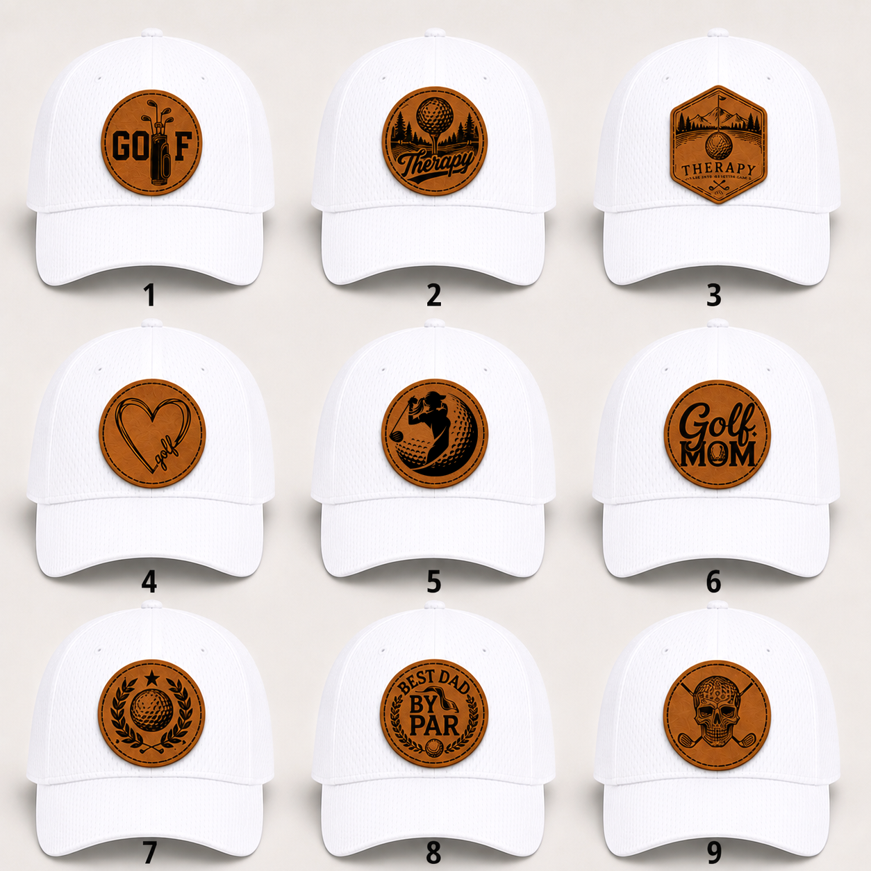 Golf Caps |CustomizedHomeGoods.com