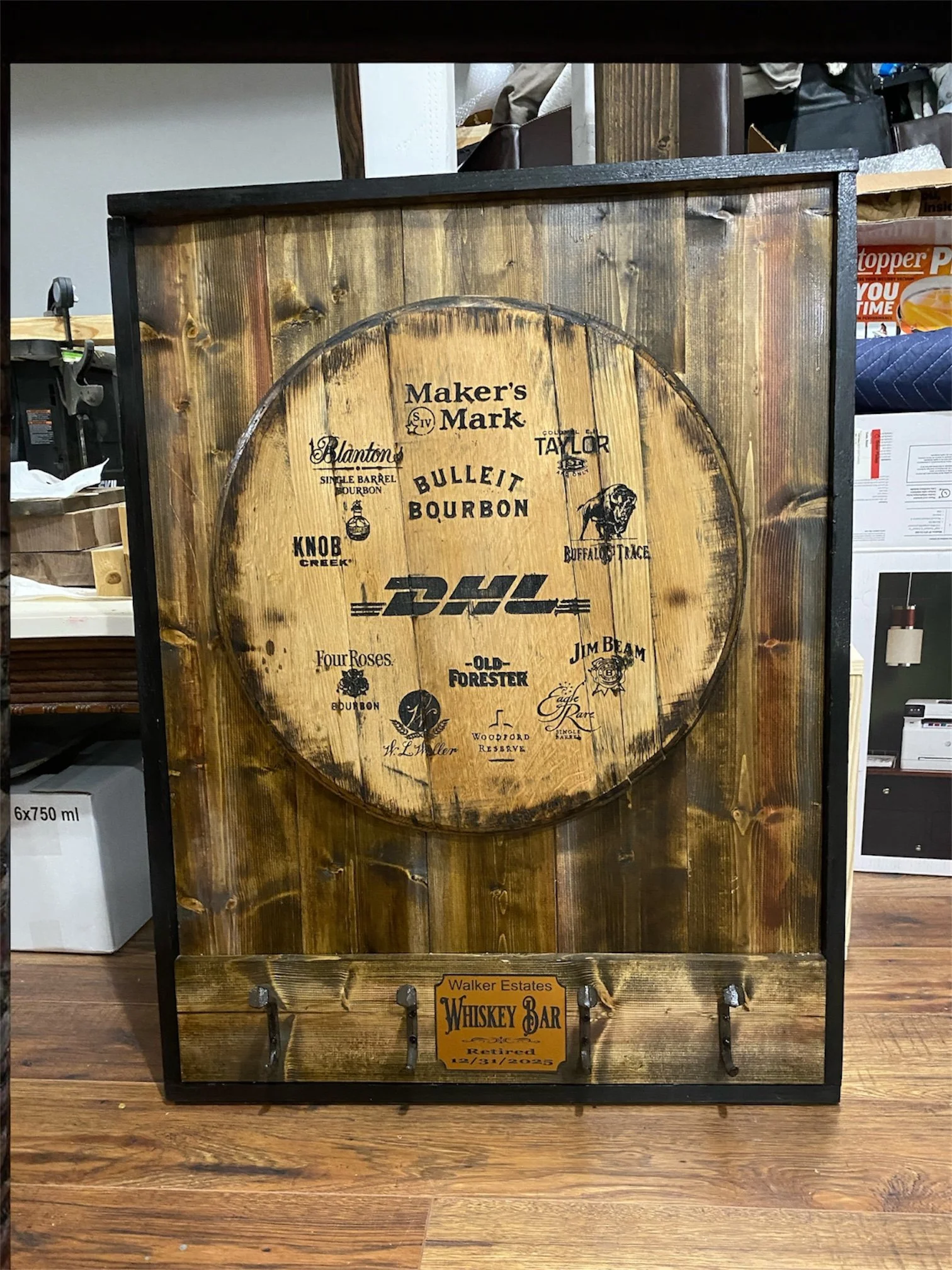 Personalized Whiskey Gift | Personalized Man Cave Gift | Personalized Home bar Gift