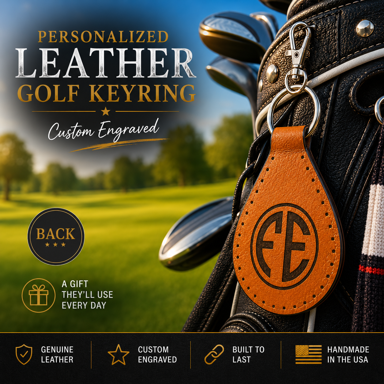 Father's Day Golf Gift | Unique Golf Keepsake