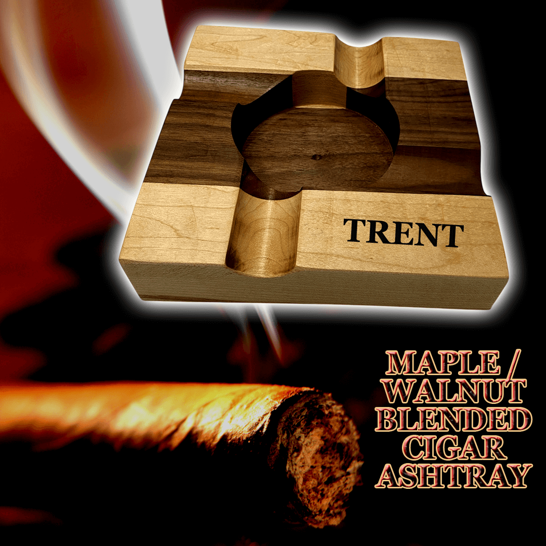 cigar ashtray for men | handcrafted cigar accessory
