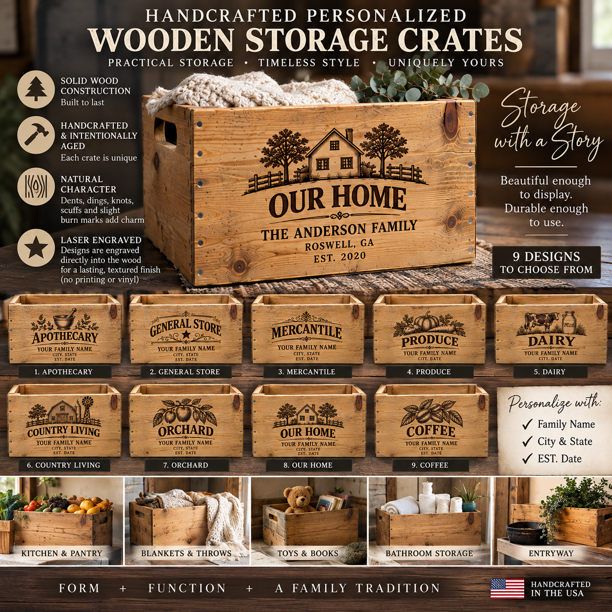 Custom Wooden Crate