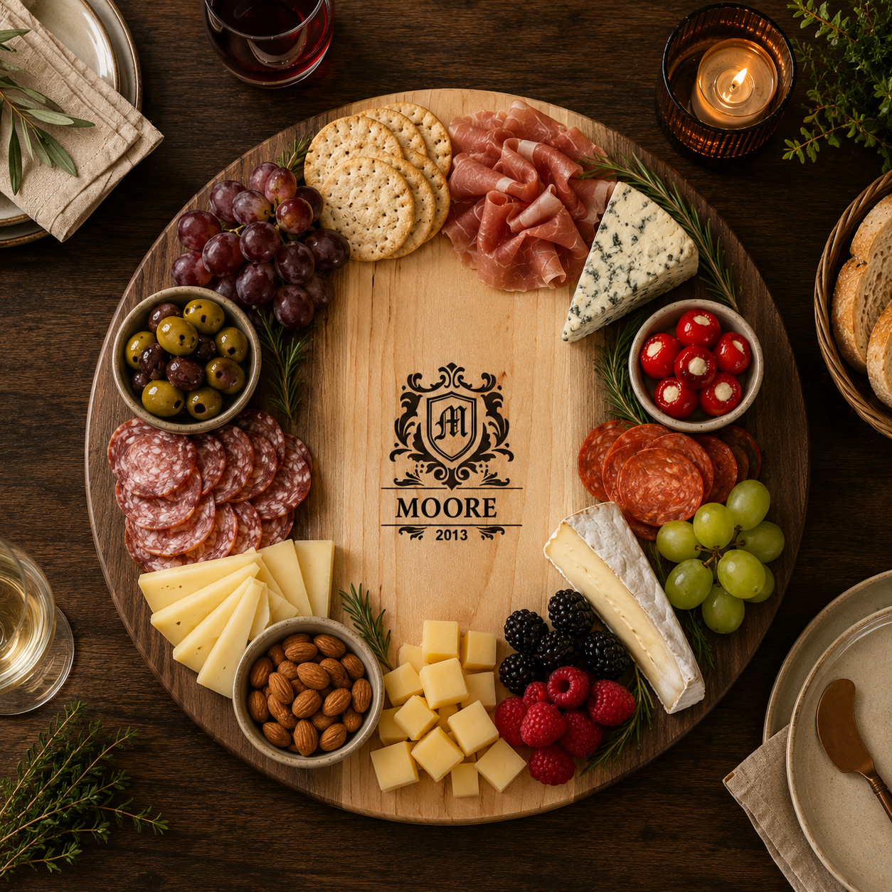 personalized lazy susan | custom lazy susan