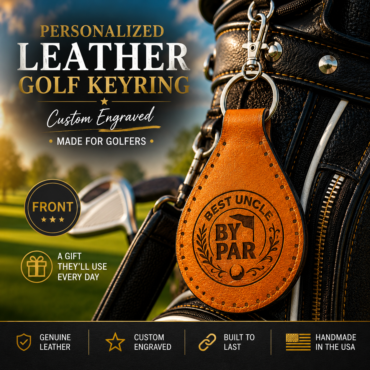 Best Uncle Gift | Golf Bag Accessory
