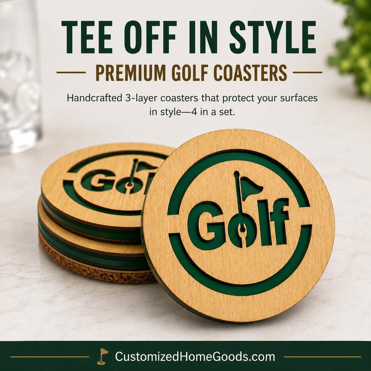 Handcrafted Golf Gifts