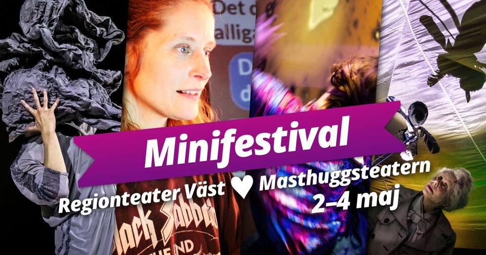 Om gudspartiklar, en glupsk kr&aring;ka, r&ouml;relsens magi &amp; livets mening &ndash; och s&aring; sk&ouml;nheten i att vara olika. Den 2&ndash;4 maj bjuder Regionteater V&auml;st och Masthuggsteatern in till en minifestival fylld av scenkonst f&o