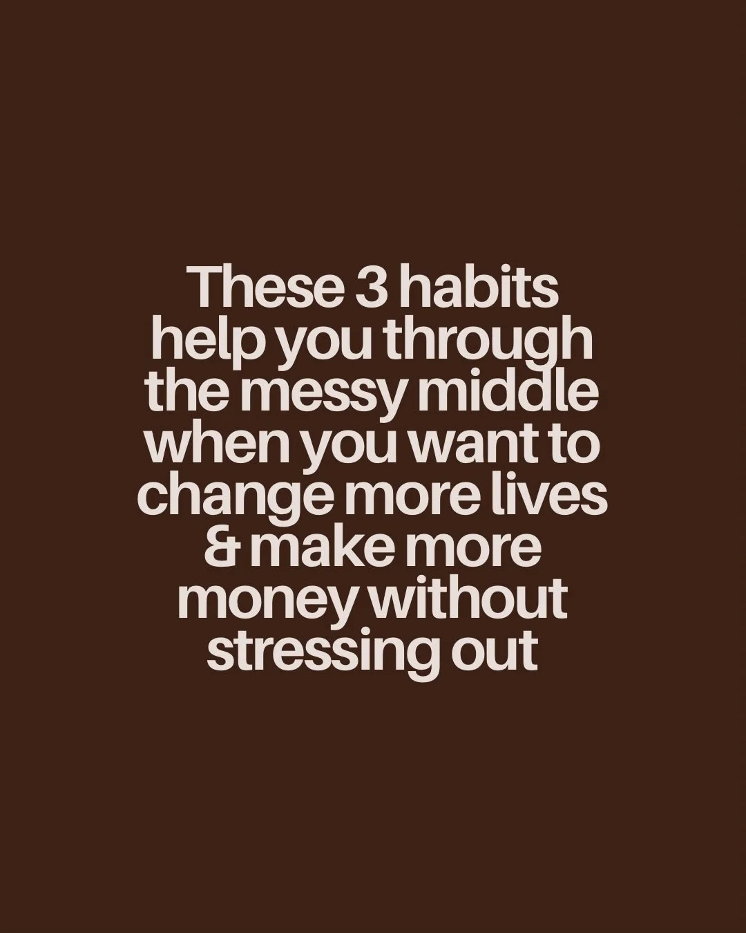 There&rsquo;s what you&rsquo;re building&hellip;

Then there&rsquo;s who you&rsquo;re becoming.

DM me 333 for details on this 4 week roundtable, where you&rsquo;ll refine the shifts that make you trusted, irresistible, visible and paid.

#prosperity