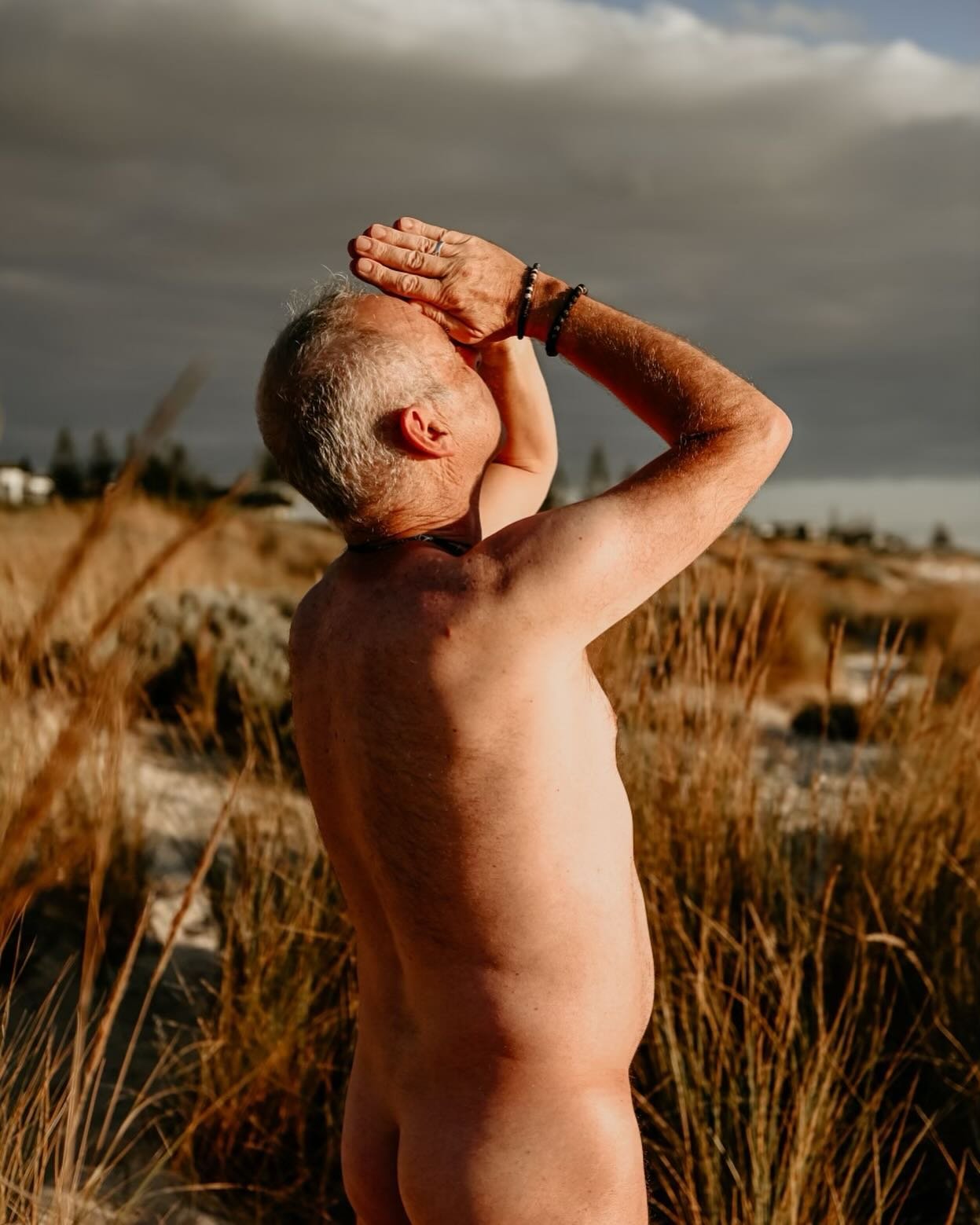 &ldquo;Hi, I&rsquo;m Chris. I have been practising yoga for 20 years but came to naked yoga to experience the freedom of movement without clothes. I have found it had given me more confidence in my own body and I have less body issues. I also enjoy t