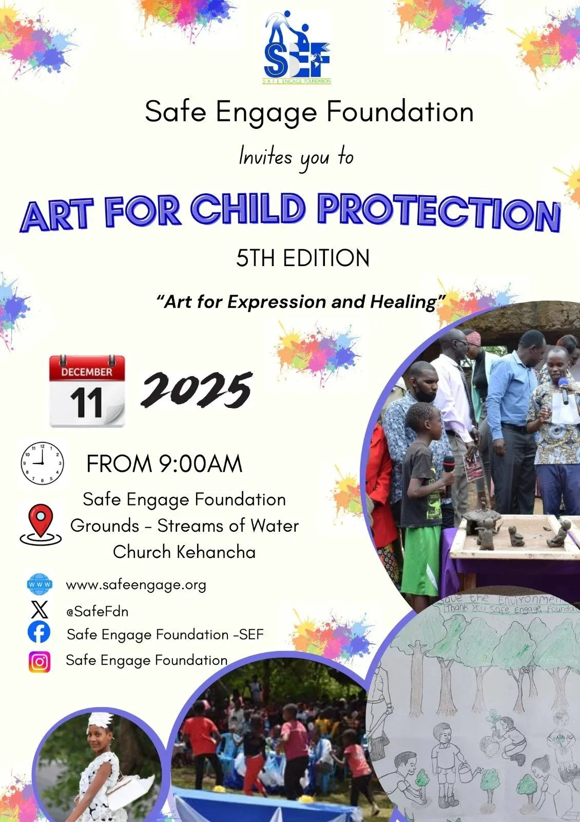 Art For Child Protection — Safe Engage Foundation