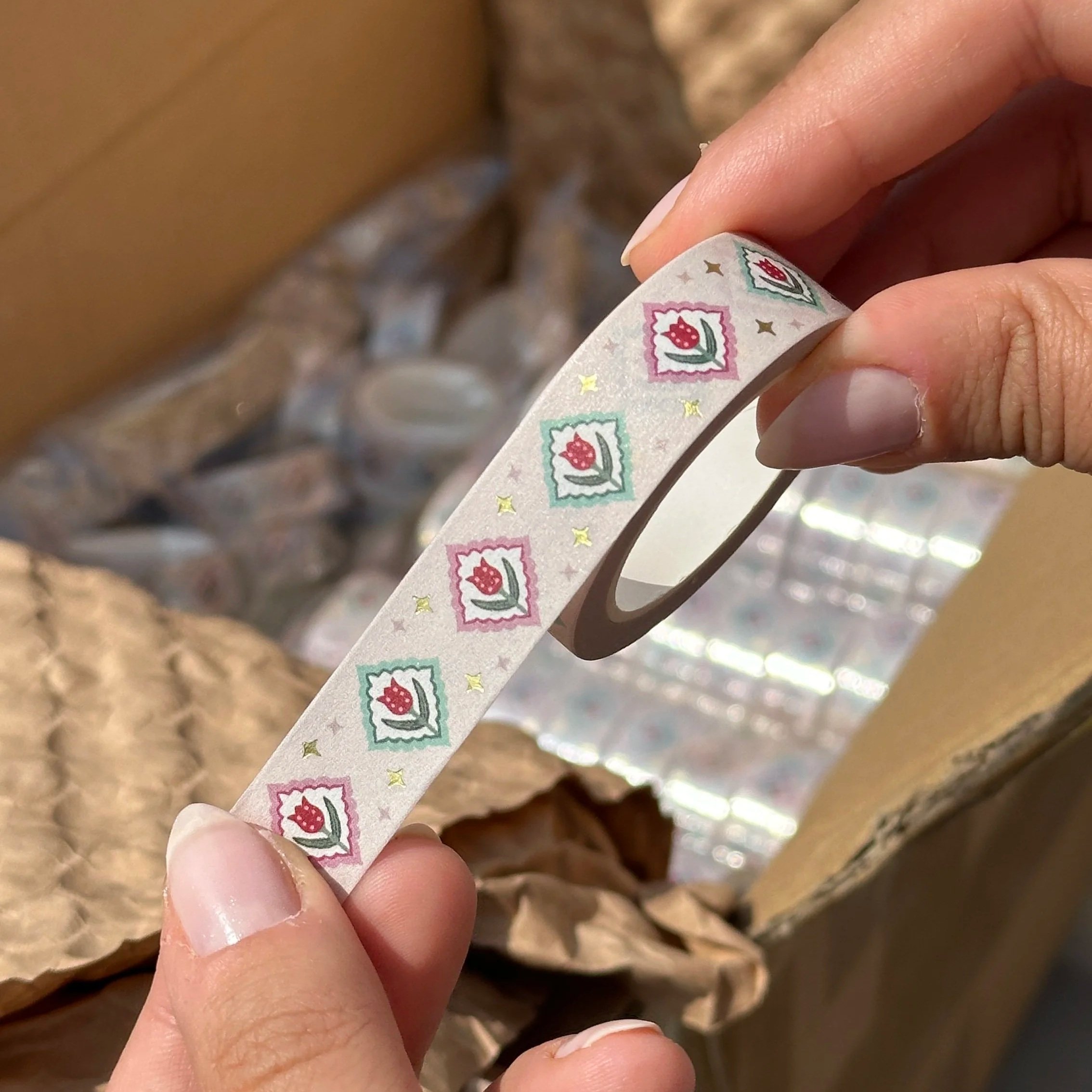 Tulip Sparkle Washi Tape