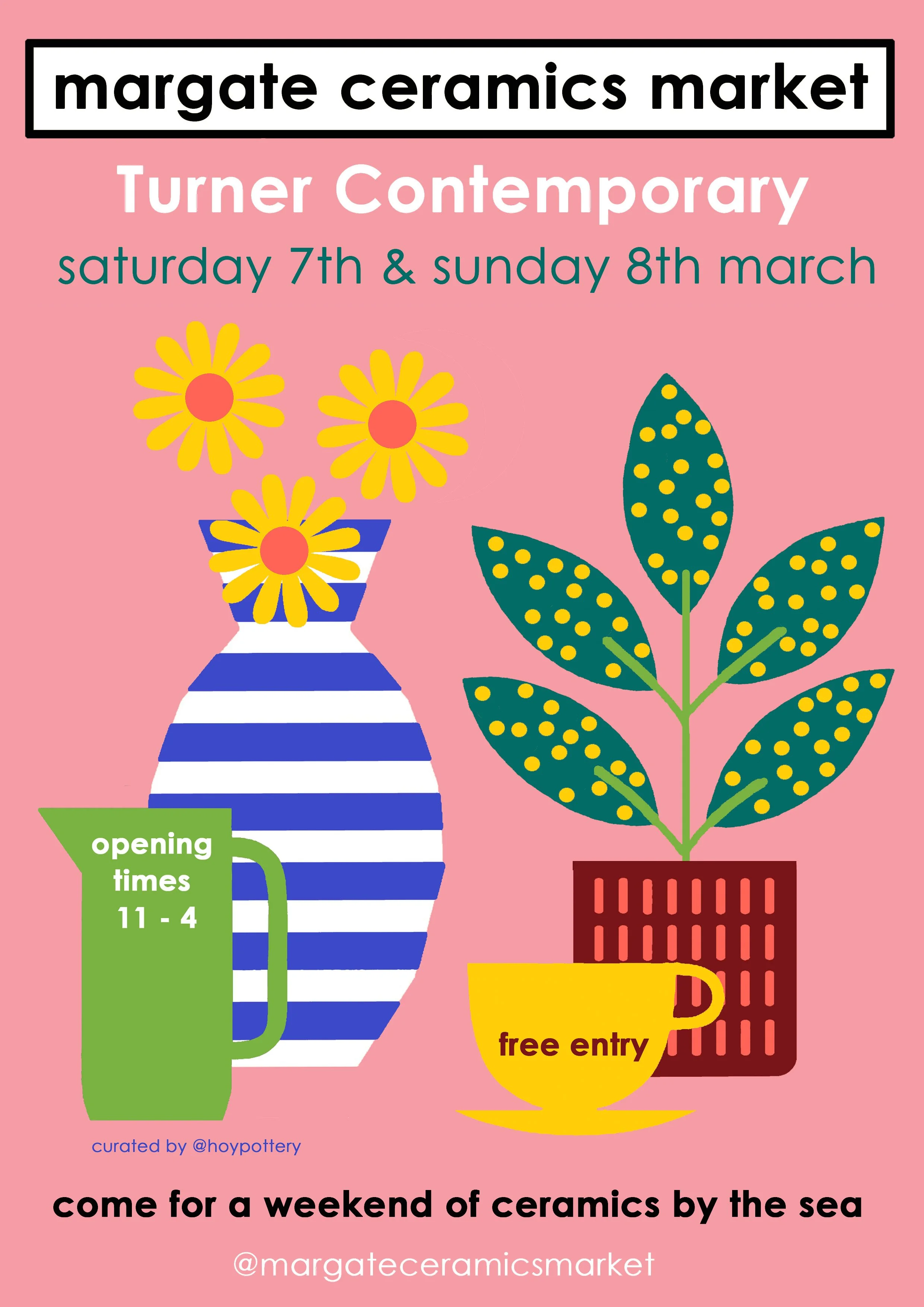 Poster for margate ceramic spring Market 2026