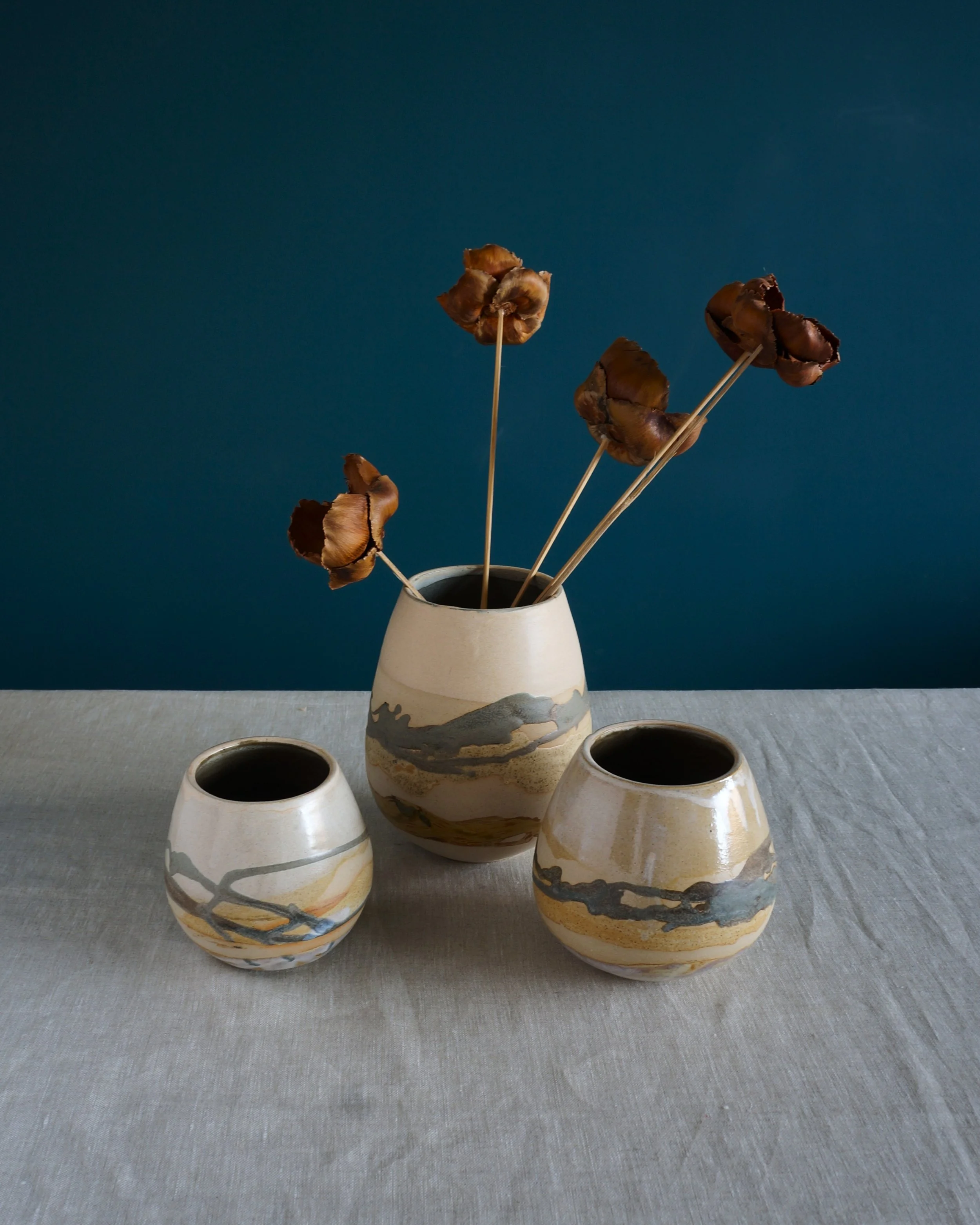 Landscape Vase Trio.JPG