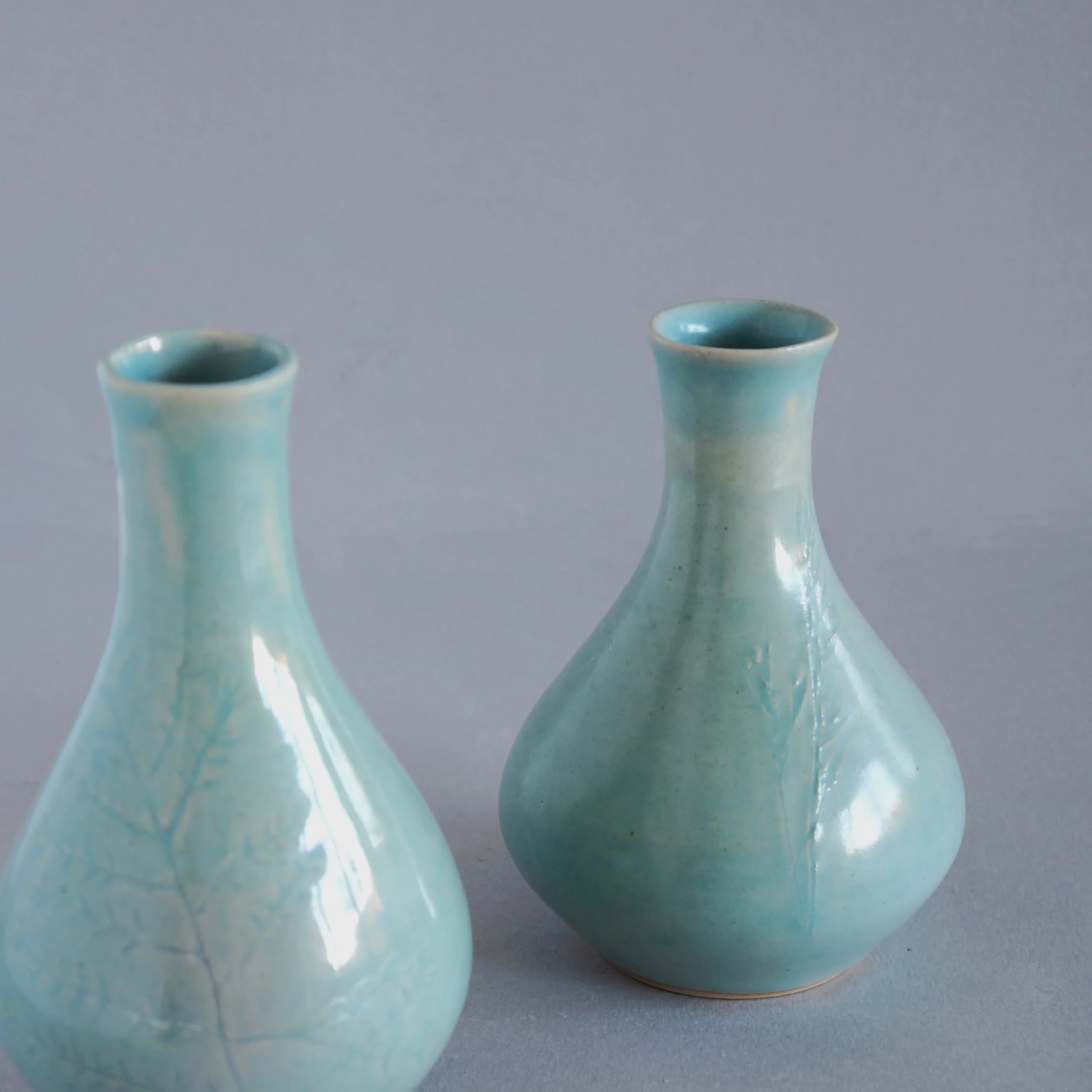 Sake Caraffes celodon duo.JPG