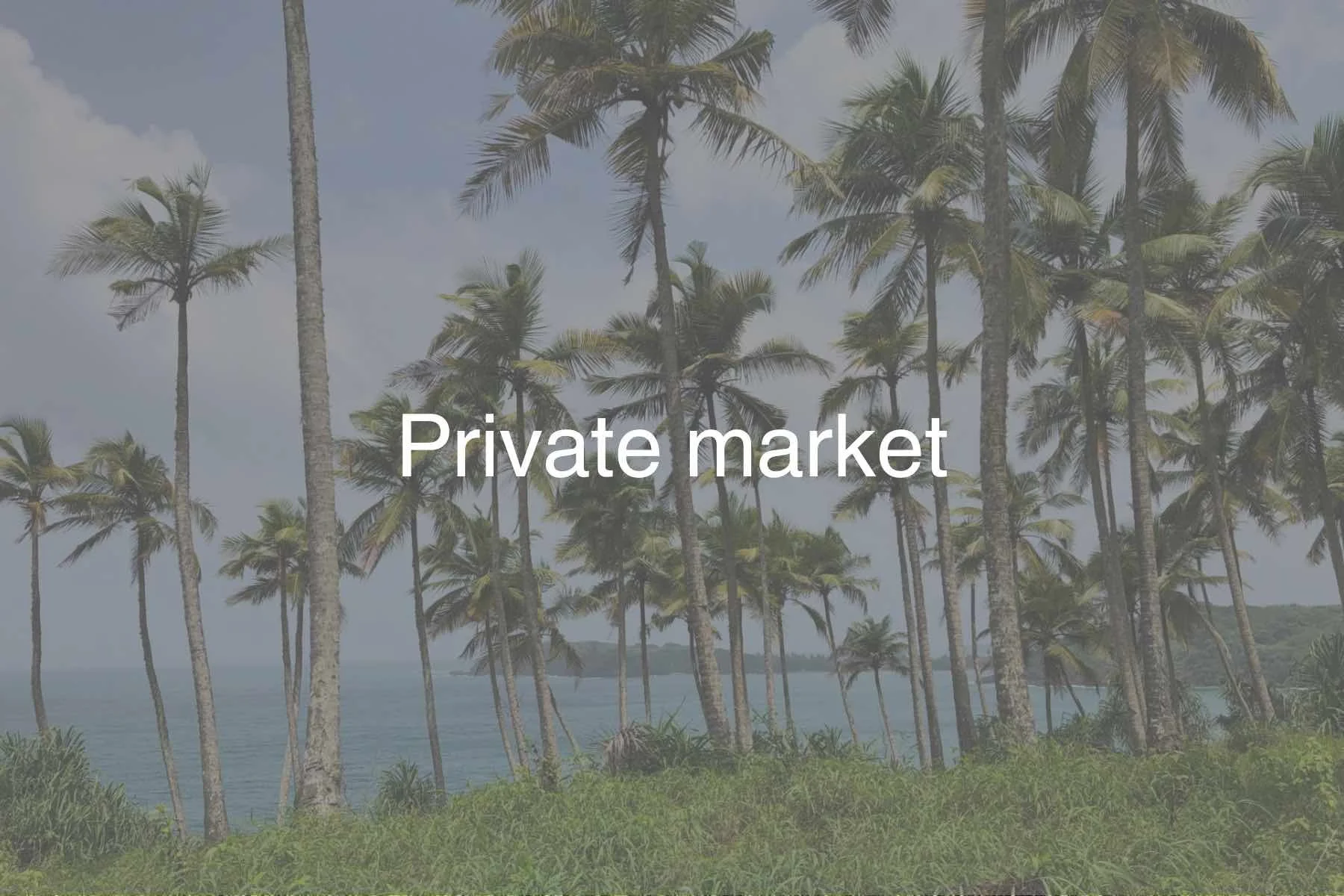 Beautiful twin-ocean view elevated land in prime southern coast location