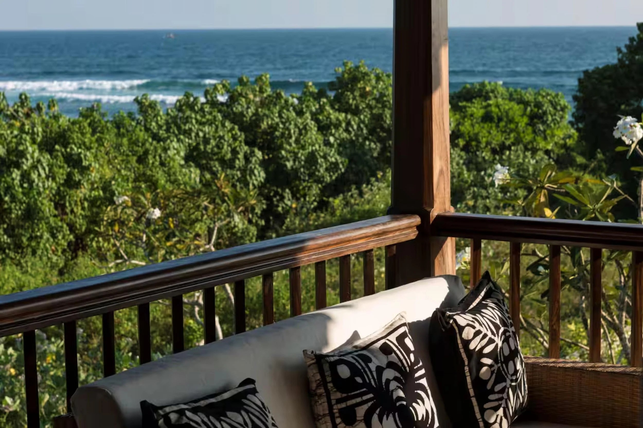  The view from a beachfront villa for sale in Sri Lanka 