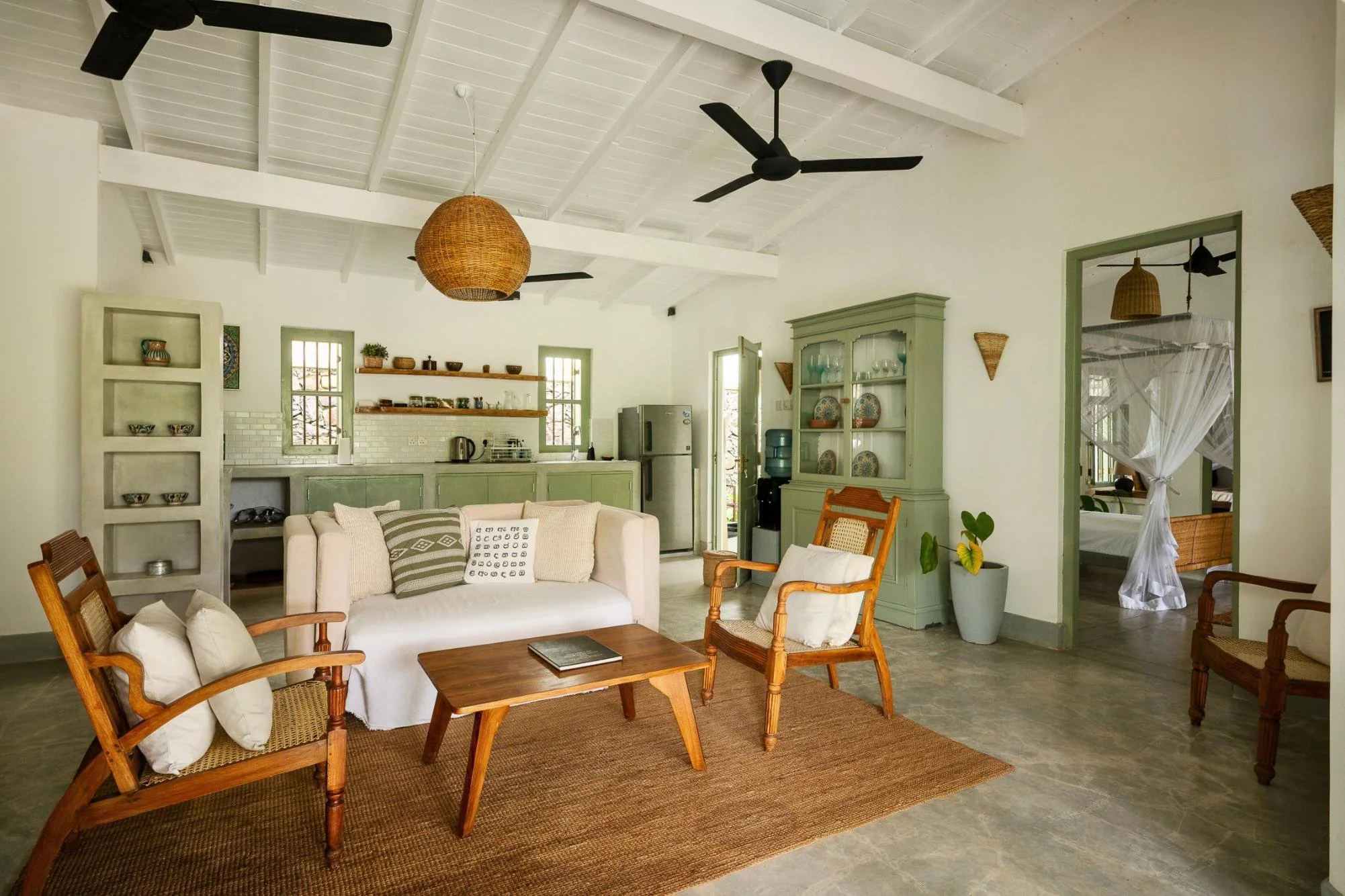 A beautifully styled cottage for sale in Galle