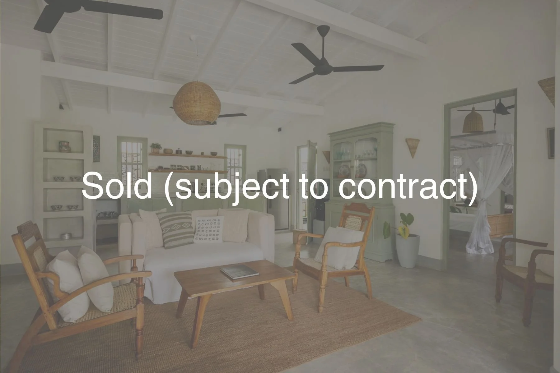 A beautifully styled cottage for sale in Galle