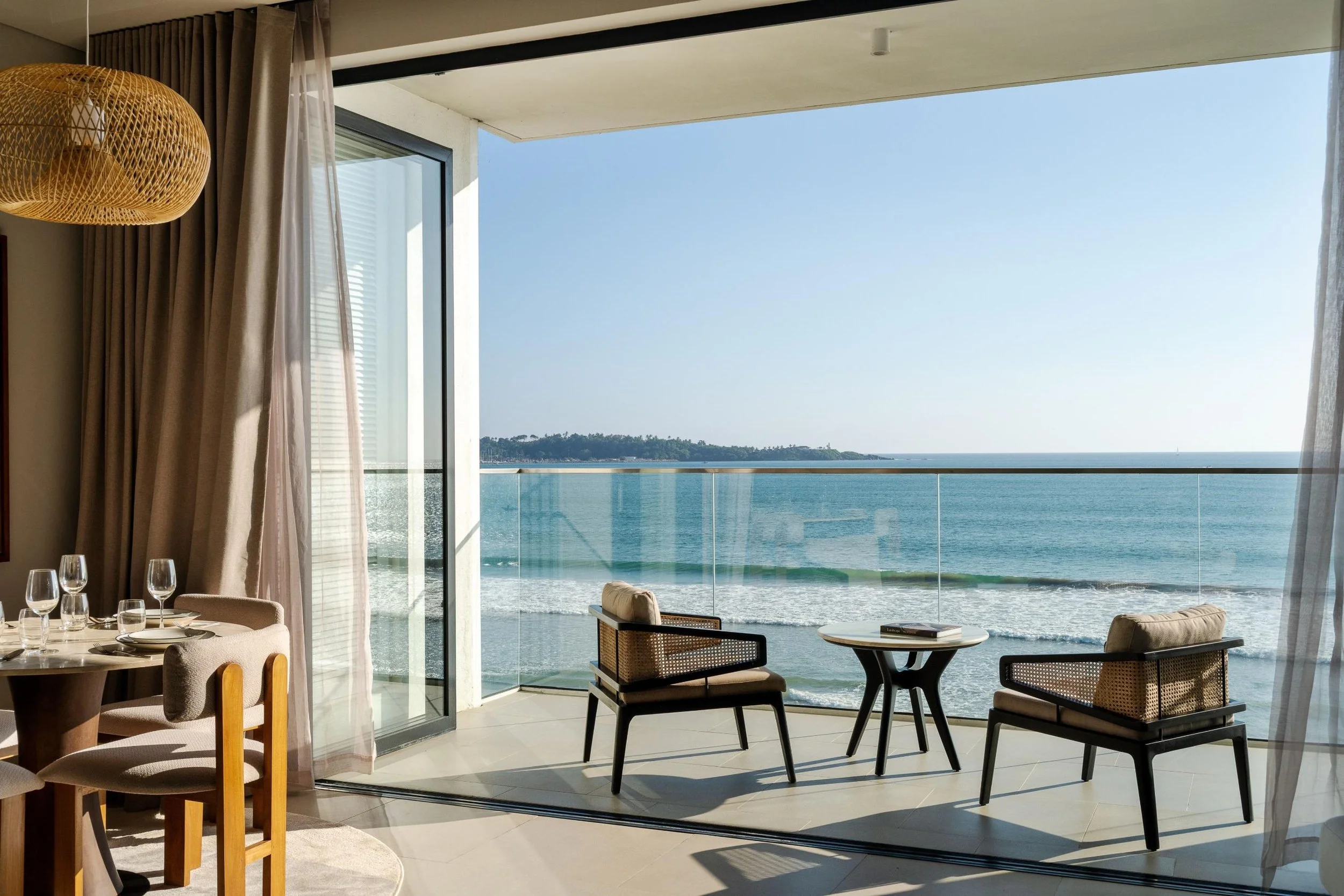 A stylish beachfront apartment for sale