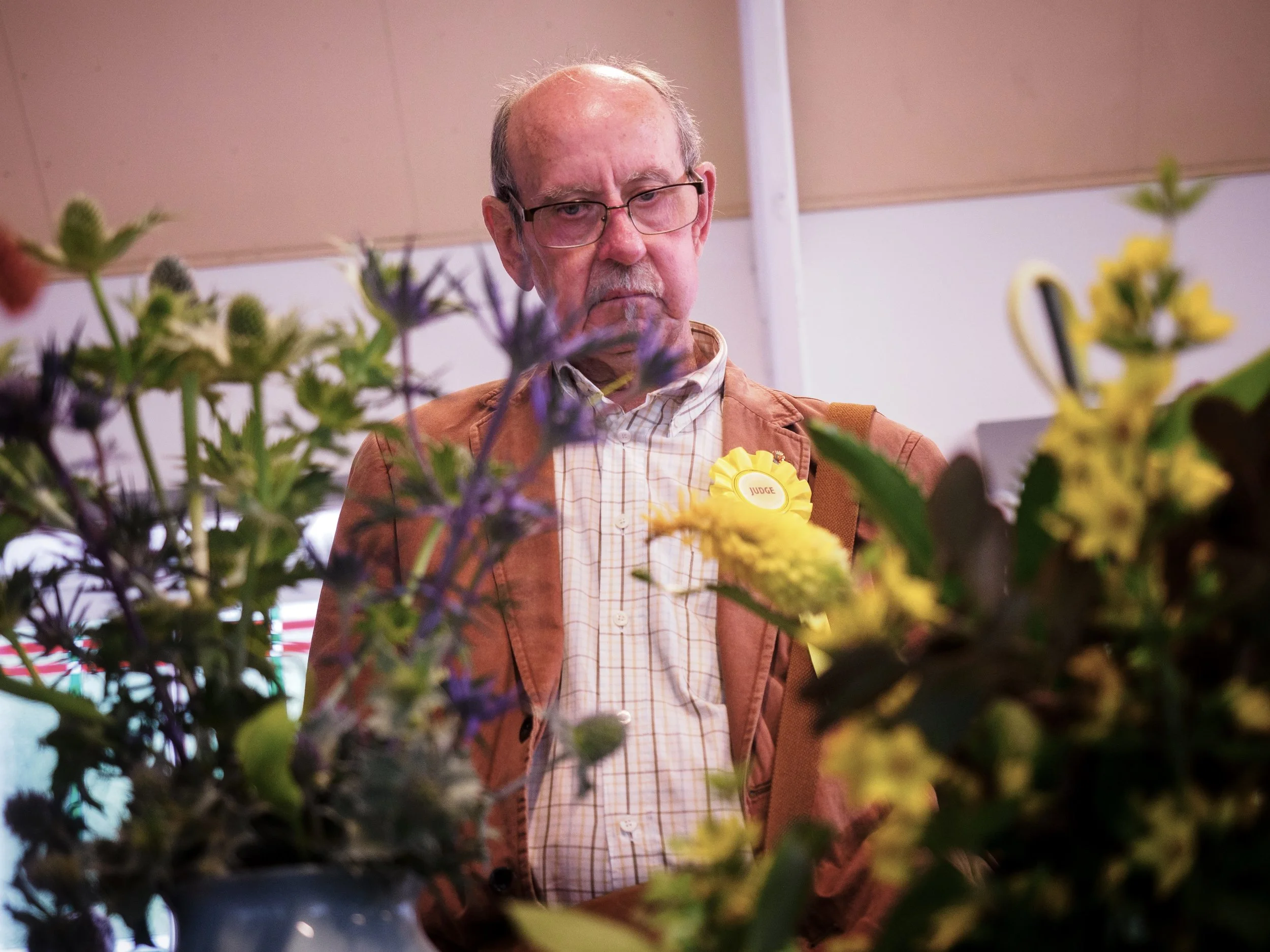 Norman Evans - Class B - Flower Arranging