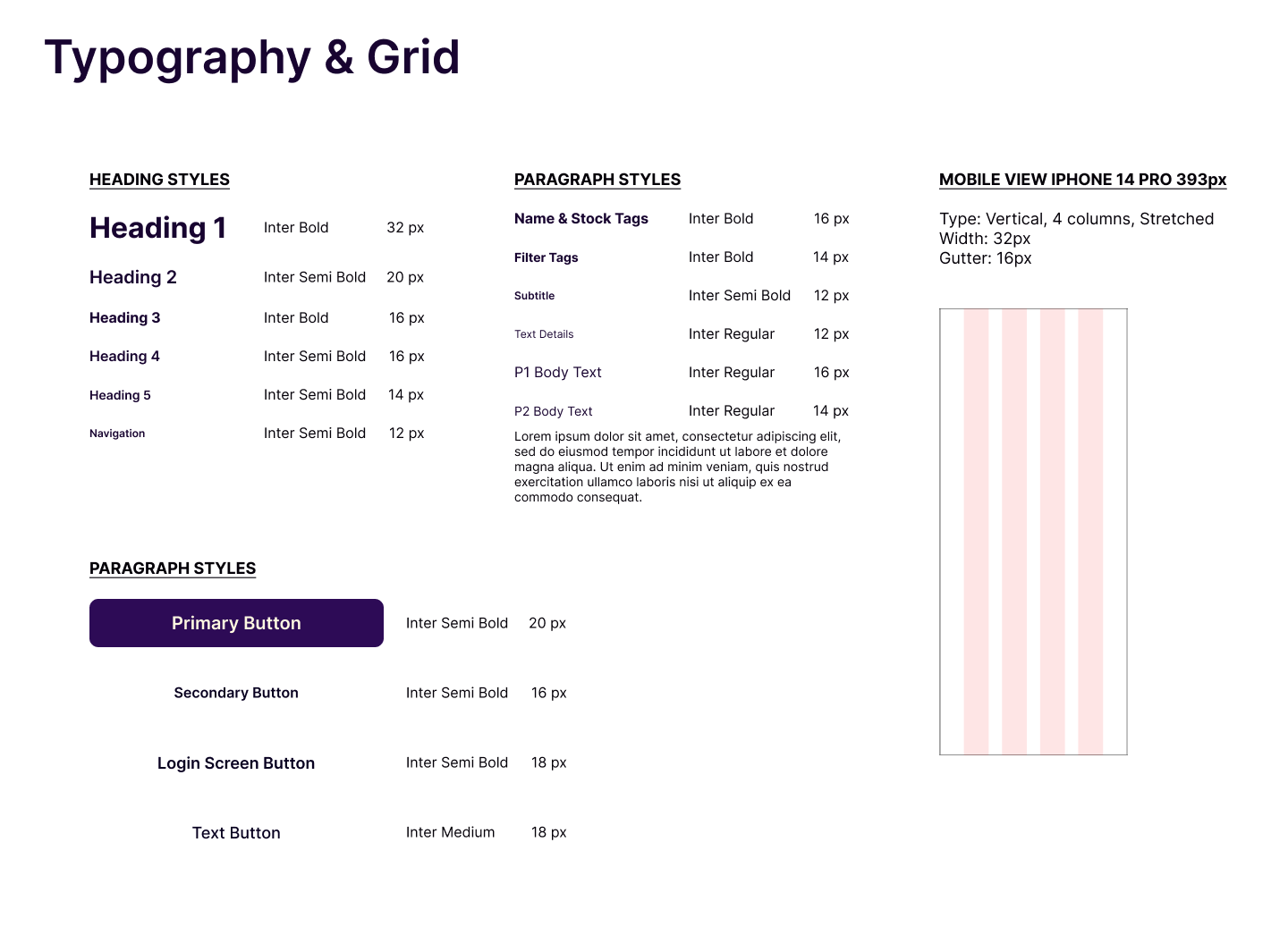 Typography & Grid 