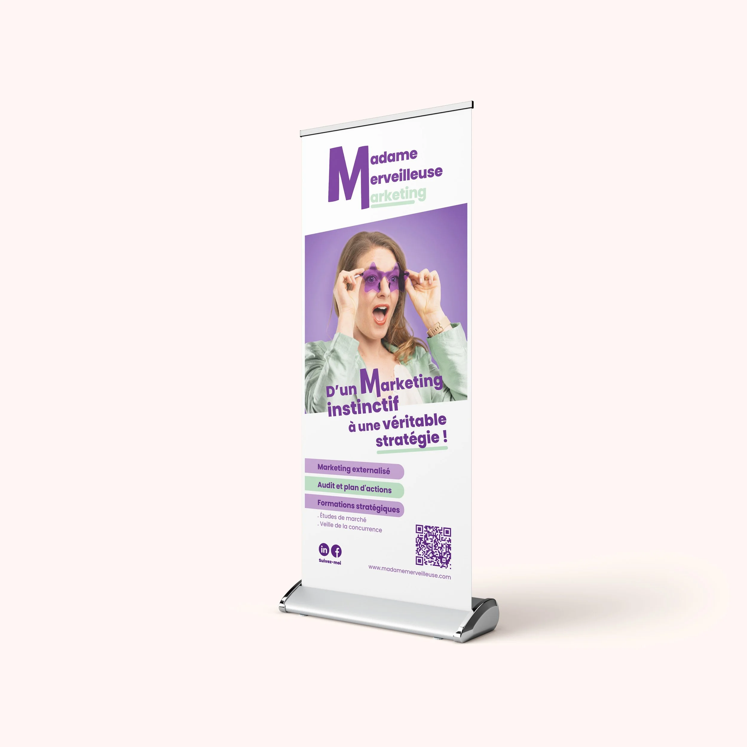 Création graphique d'un roll-up
