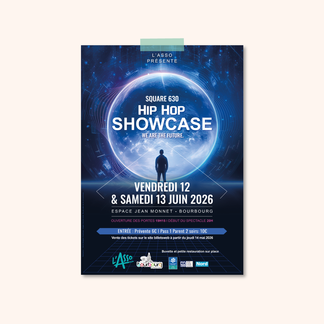 Création d'affiche pour un événement local
