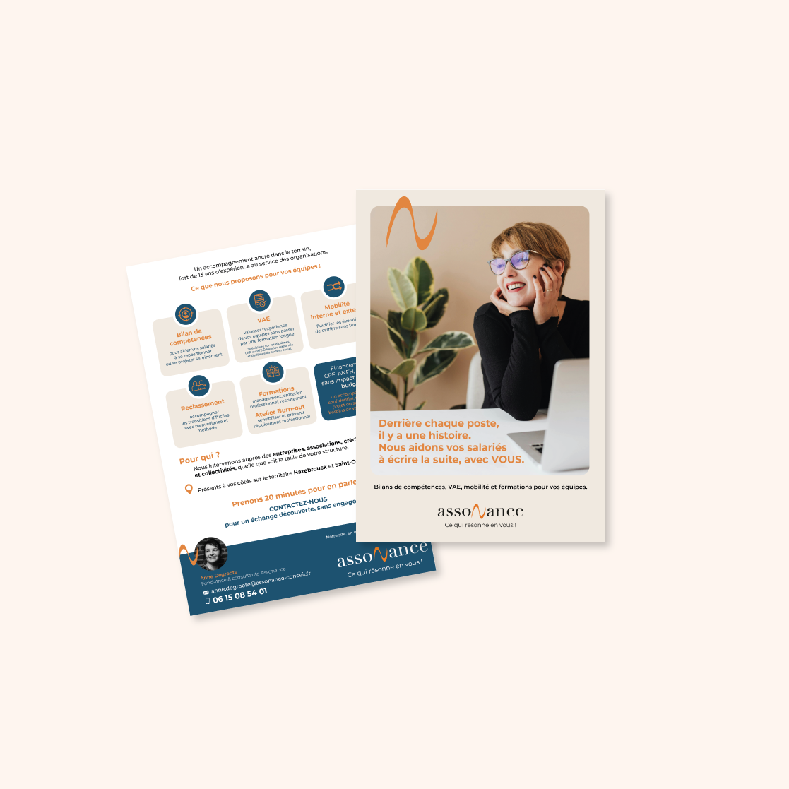 Supports de communication pour une entreprise de la région Nord-Pas-de Calais