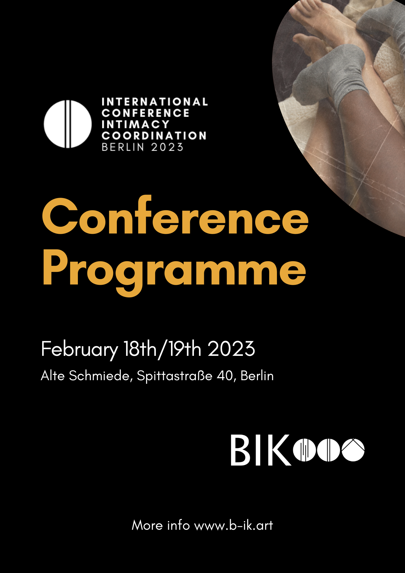 #ICIC2023 #Berlinale23 // Der BIK veranstaltet die erste internationale Konferenz zu Intimitätskoordination in Berlin