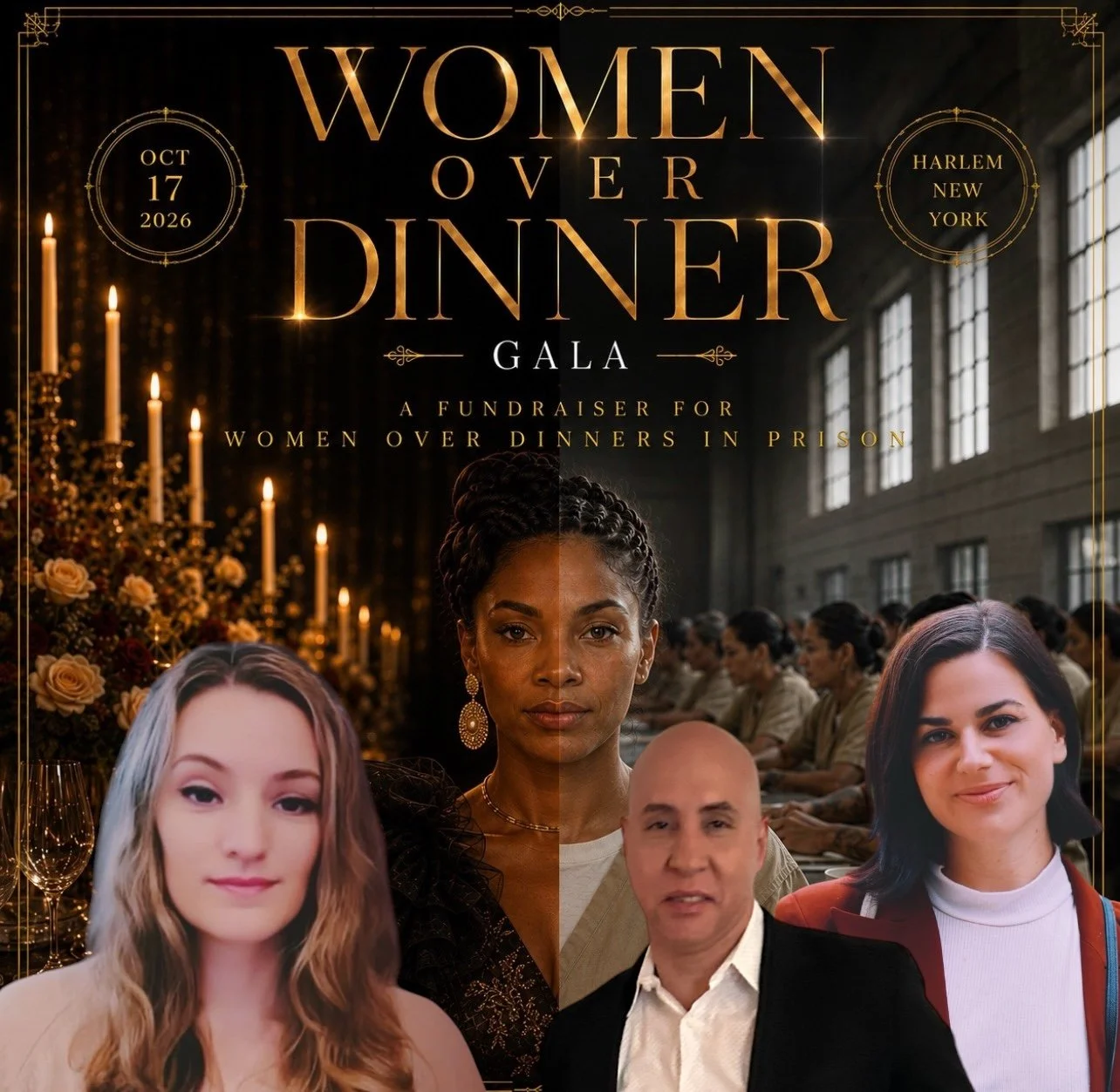 Aubrey Fuller &amp; Sofia Teplitzky                                        “Women Over Dinner.”