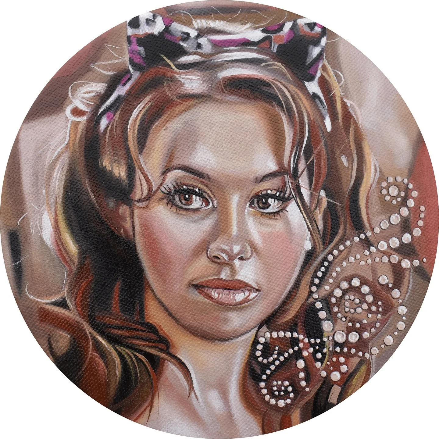Gretchen in my style!! I think she might be my favourite 🤫💋🤎🤎 stickers and prints available now xoxo 

That&rsquo;s so fetch 🧸ྀི

‧₊˚🐆✩ ₊˚📔⊹♡

🤎 Oil on canvas // 20cm 
🤎 Time taken : 11 hrs 

#oilpainting #meangirls #gretchenwieners #2000s #
