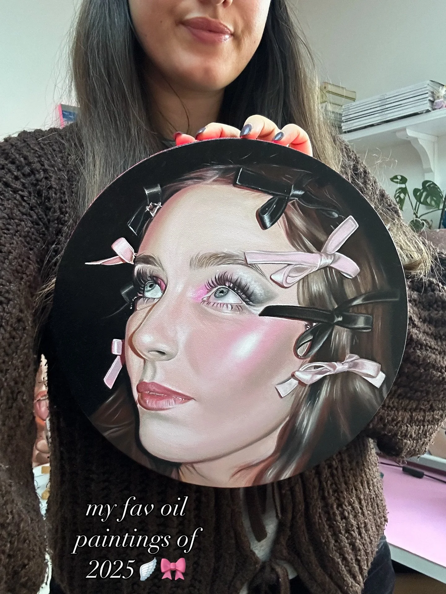 Love all my paintings equally but especially these ones 🥹💕💕 

#oilpainting #2000s #nostalgia #artist #explorepage