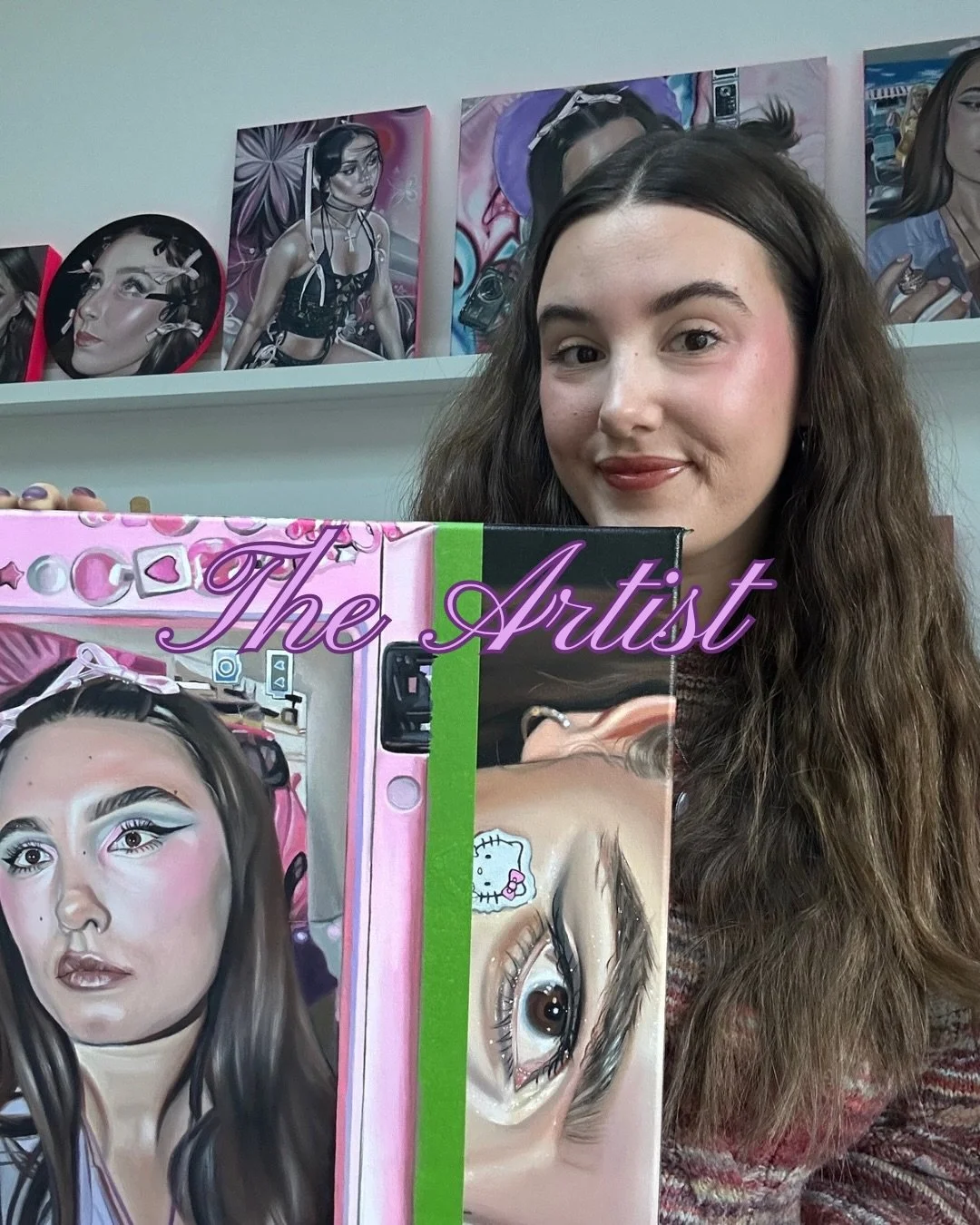 Happy to say I&rsquo;ve almost finished this one! 🎀💘 I&rsquo;m really taking my time with the details, this piece will definitely have a few long form videos on my new Youtube!!! <3 💜 Also I organised and tidied my studio so I had to post it!! 