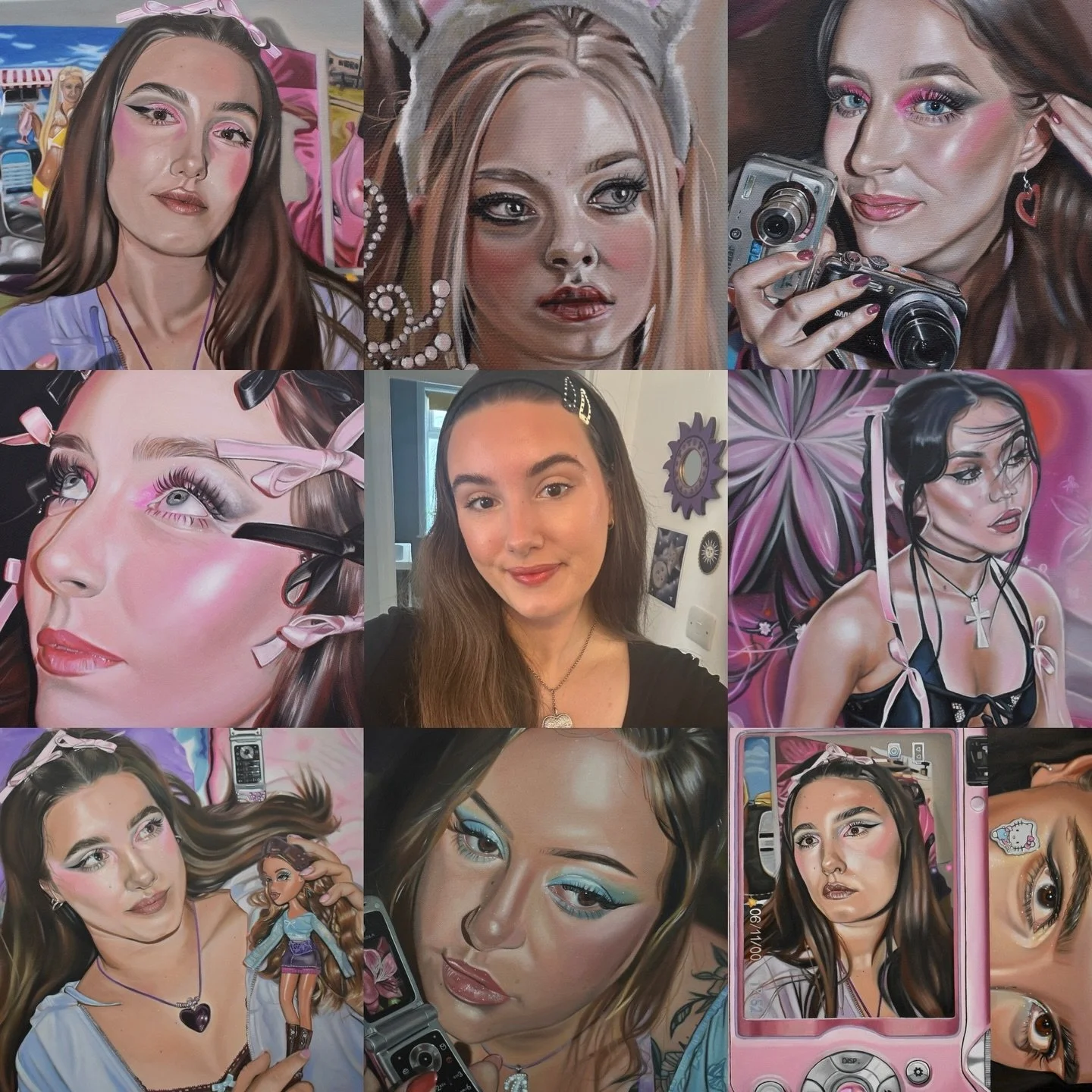 #artvsartist2025 🎀 I&rsquo;m in love with this years aesthetic 🥺 and so proud of my work this year!! 🪽Thank you so much if you&rsquo;ve liked, commented or appreciated my art! Also if you bought stickers or prints tysm 🥹💞 This year has been chal