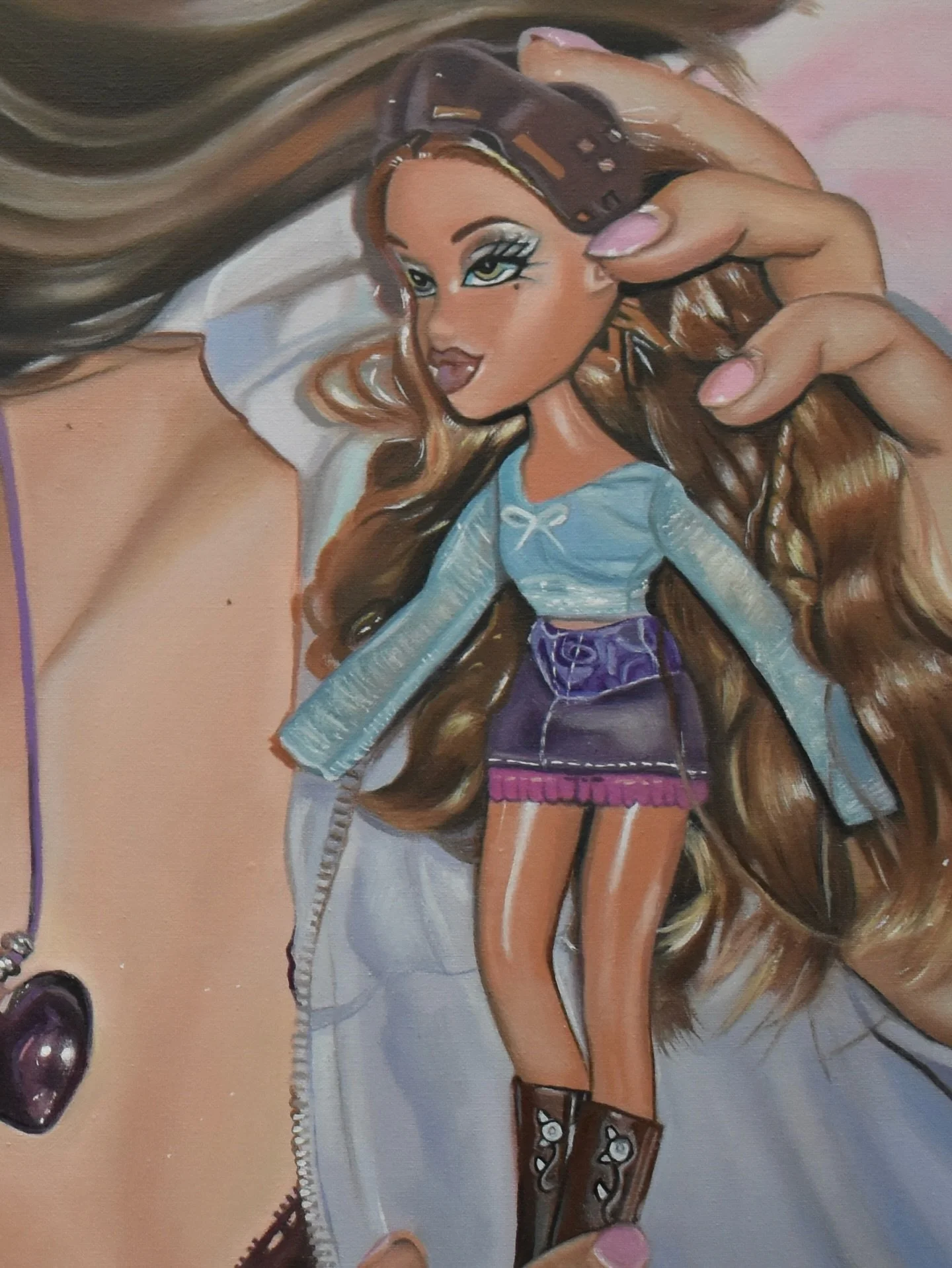 My fav oil painting close ups so far ! <3

#oilpainting #2000s #horrorartist #nostalgia #explorepage