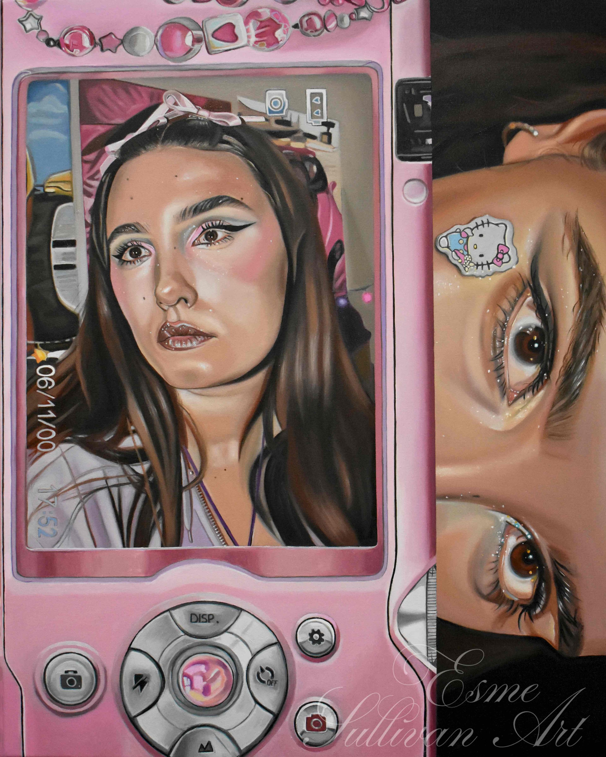 Esme #9 (2025) // Oil on canvas // 16" x 20"