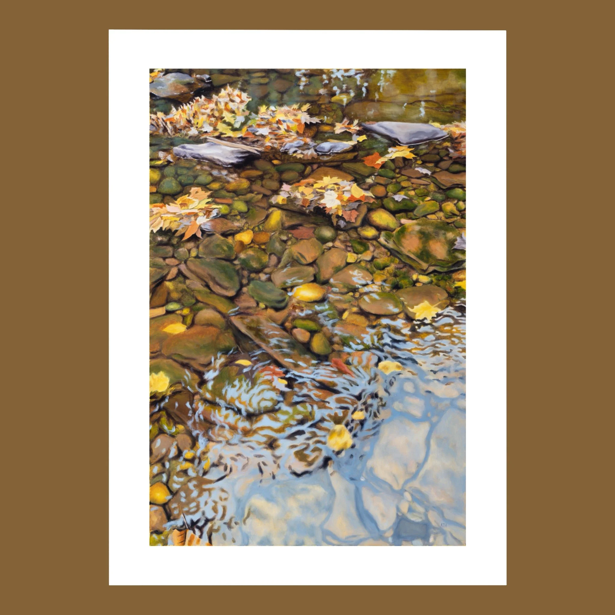 Autumn River Stones