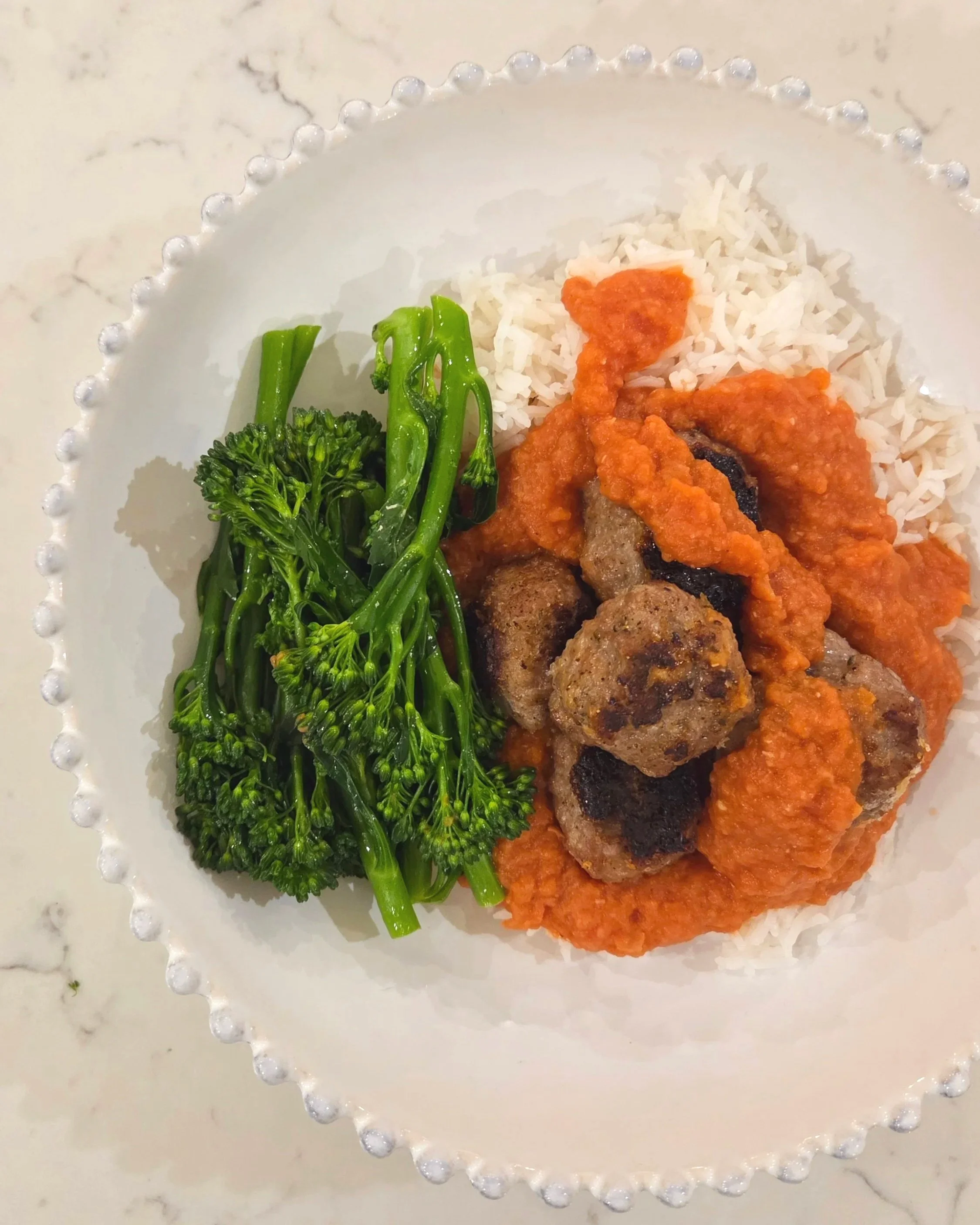Sausage & Bean Meatballs