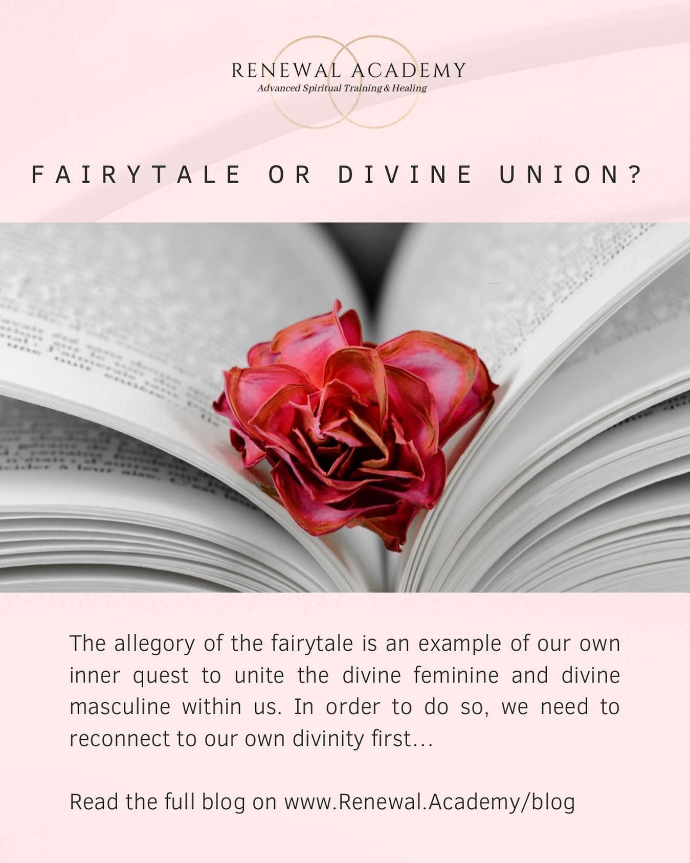 Romance in fairytales is akin to the hero&rsquo;s journey, specifically for navigating divine union of the divine feminine + divine masculine within. 

By connecting and deepening your relationship to your true self, you&rsquo;re paving the way for t