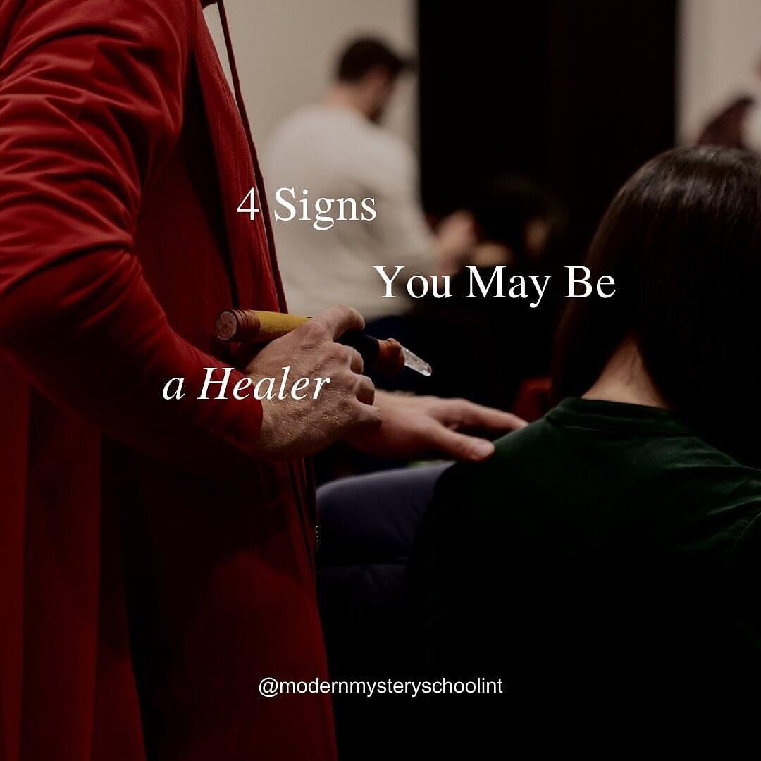 4 Signs You May Be A Healer
By @modernmysteryschoolint 

#healer #spiritual #spiritualawakening #love #light #lessons #healing #healingjourney #energy #energyhealing #energyhealer #training #modernmysteryschool #ancientlineage #michigan #detroit #sou