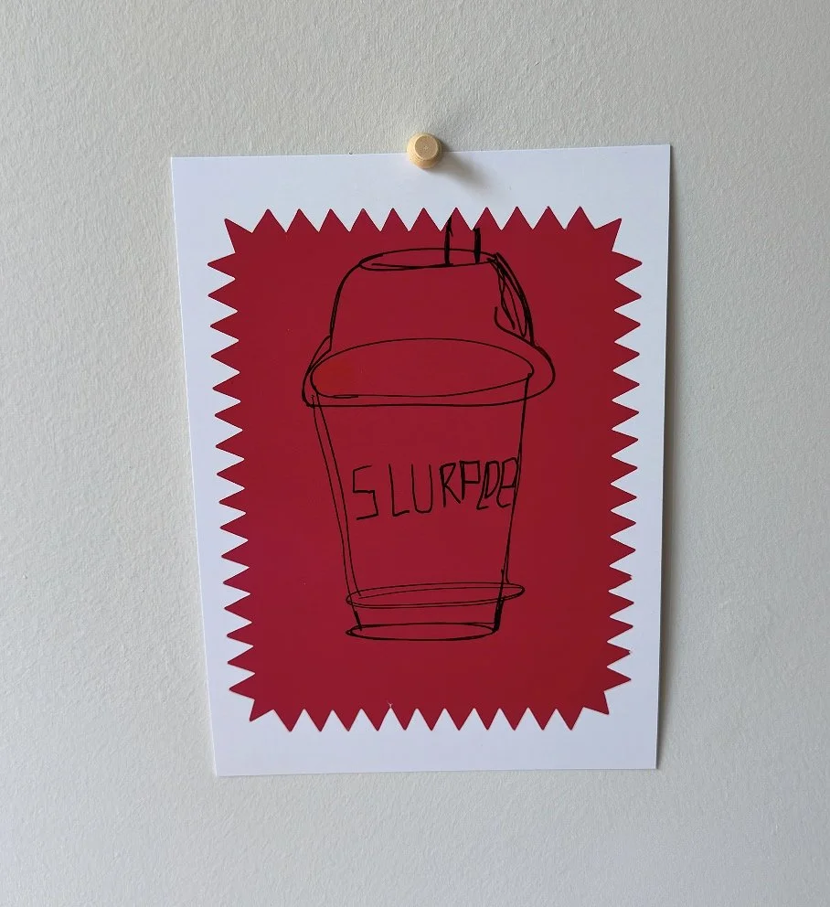 Slurpee Print