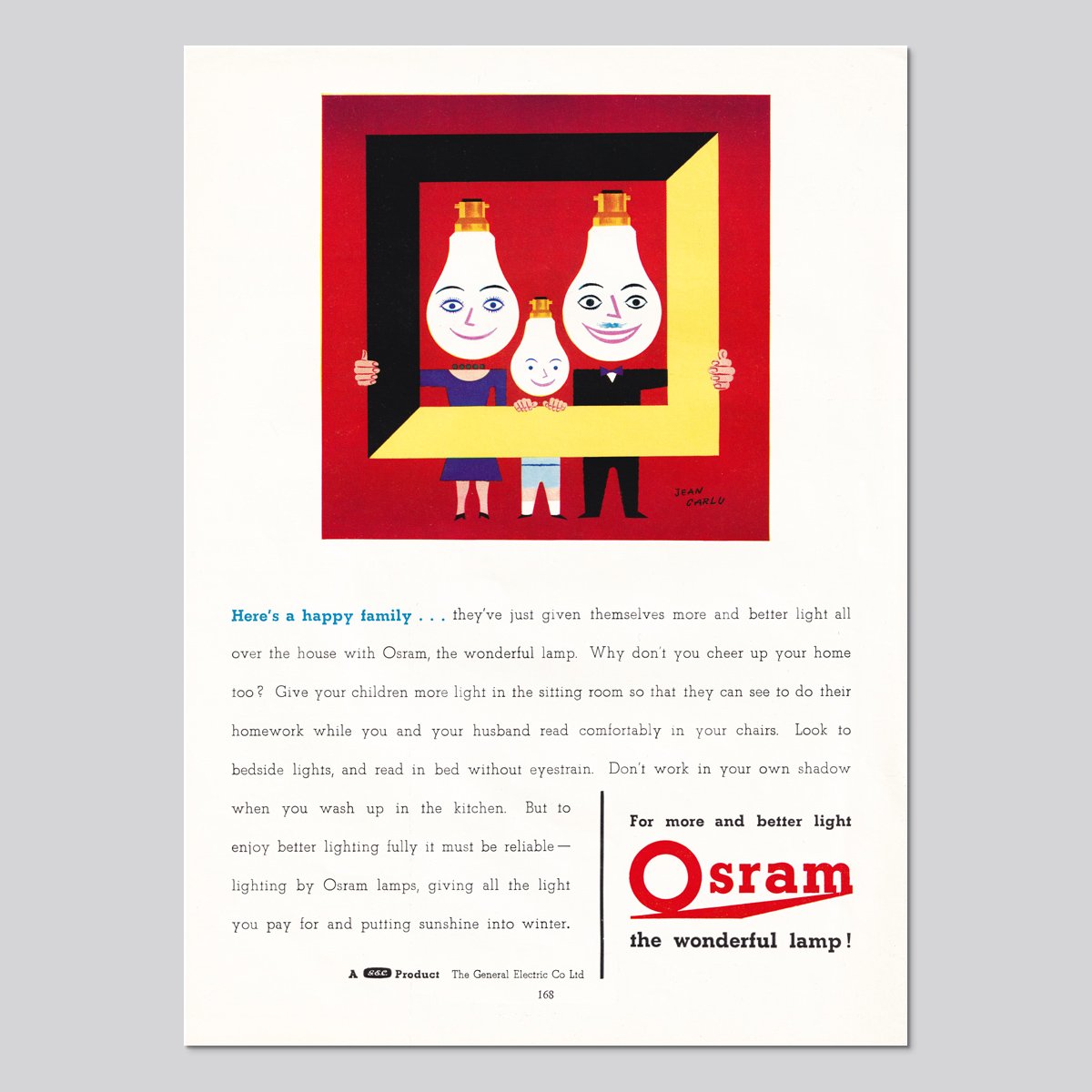 Here’s a Happy Family… - Osram (1959)