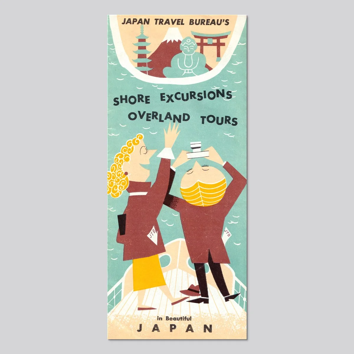 Shore Excursions Overland Tours - Japan Travel Bureau (1957)