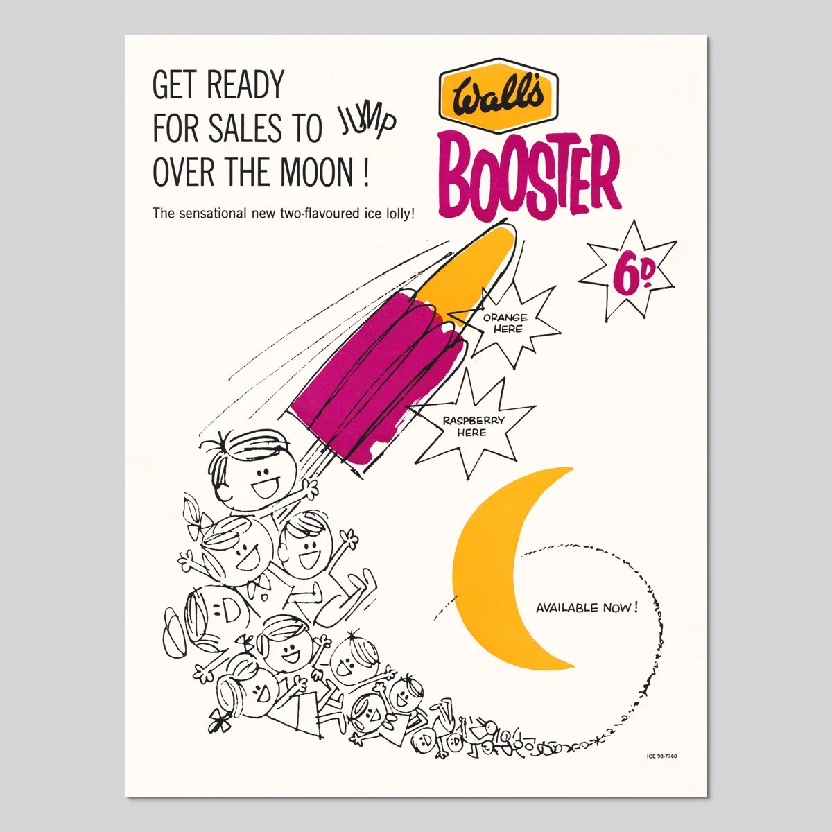 Get Ready for Sales to Jump Over the Moon! - Wall’s Booster (1962)