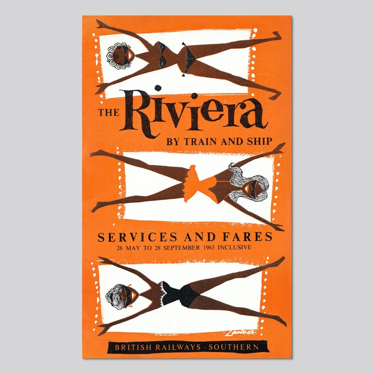 The Riviera by Train and Ship - British Railways (1963)