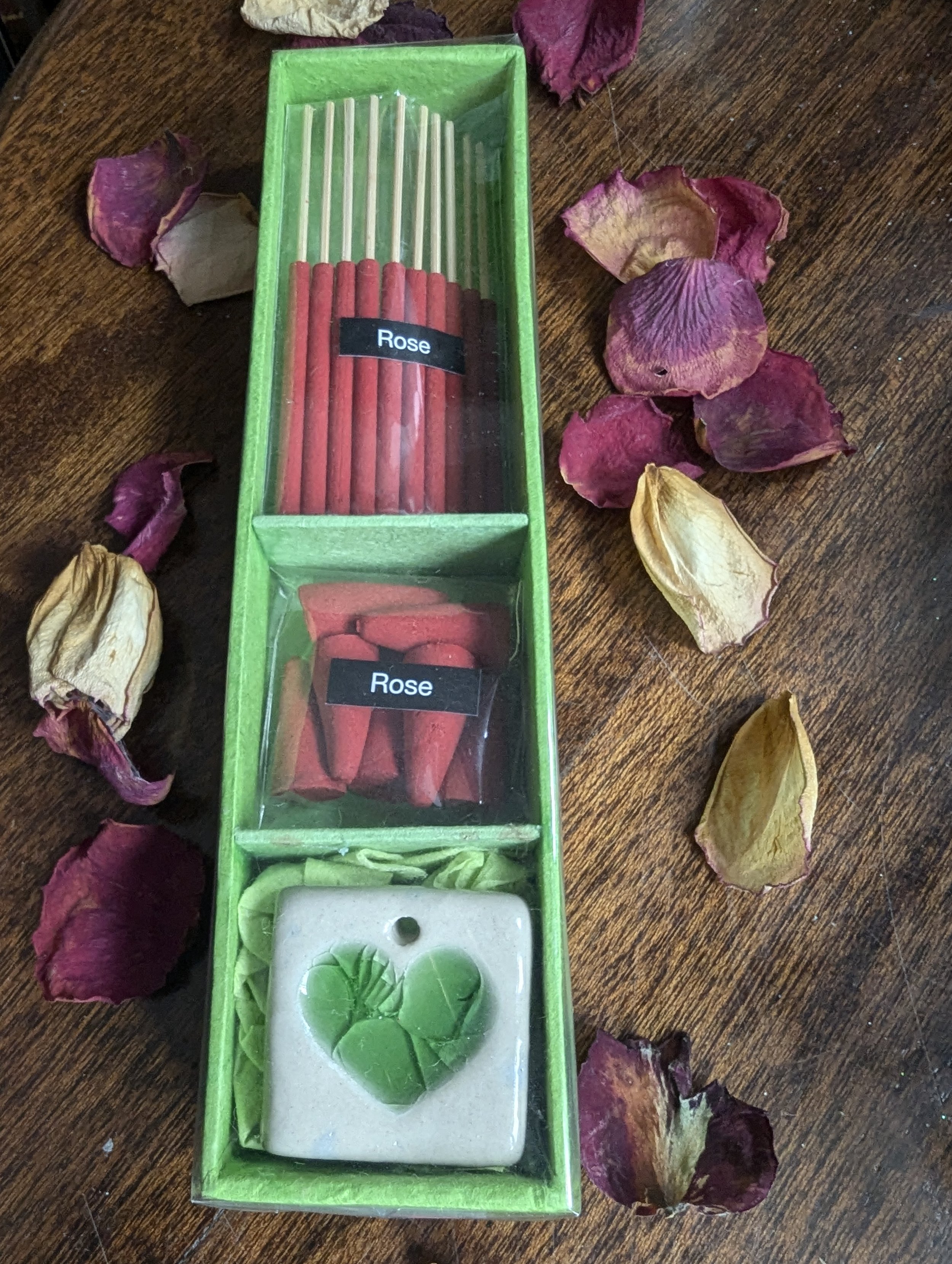 Rose Incense sticks & cones Gift Set