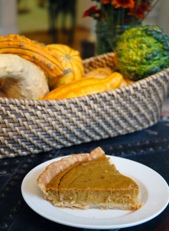 Five-spice winter squash pie