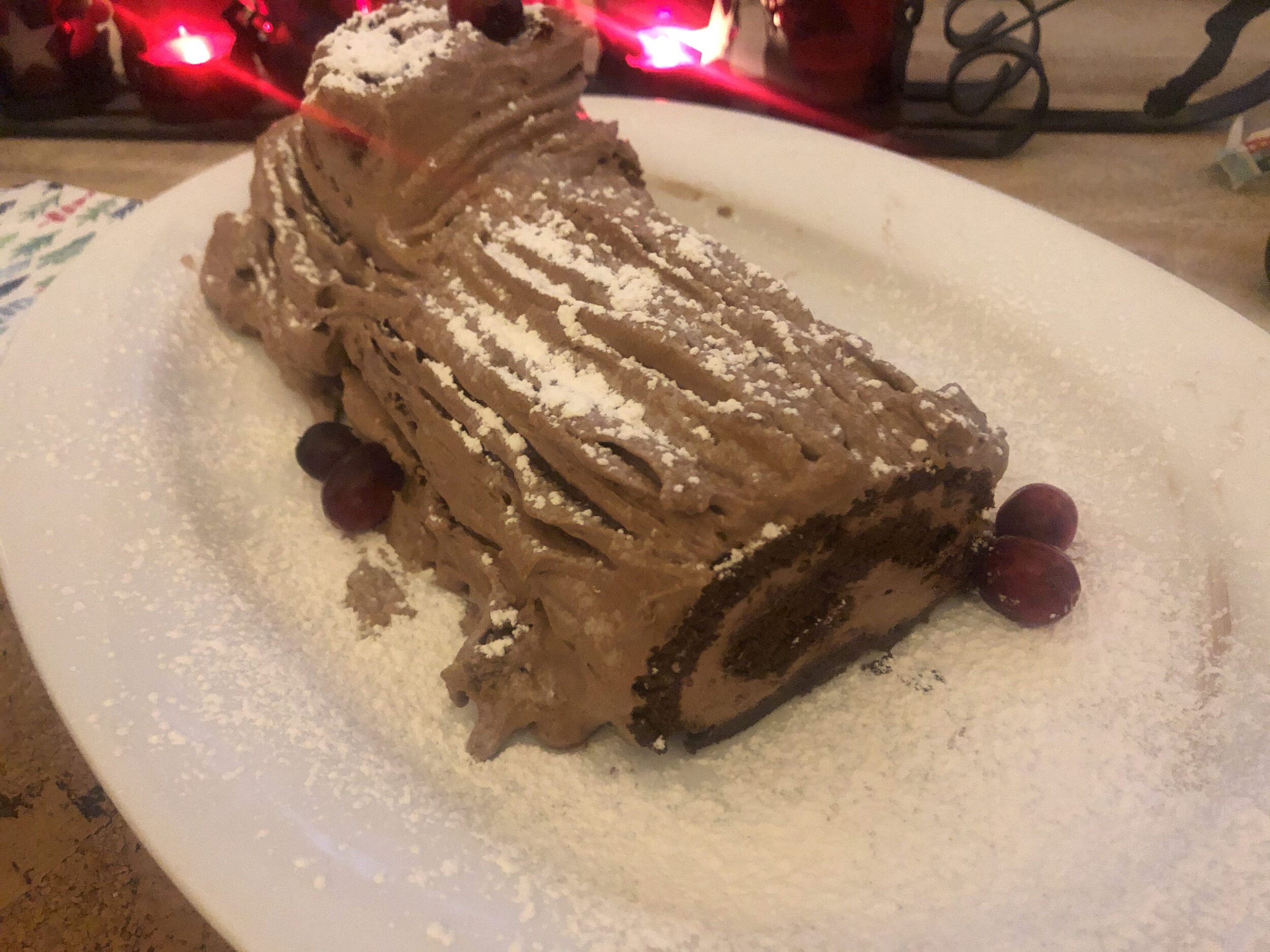 Bûche de Noël (Yule Log)